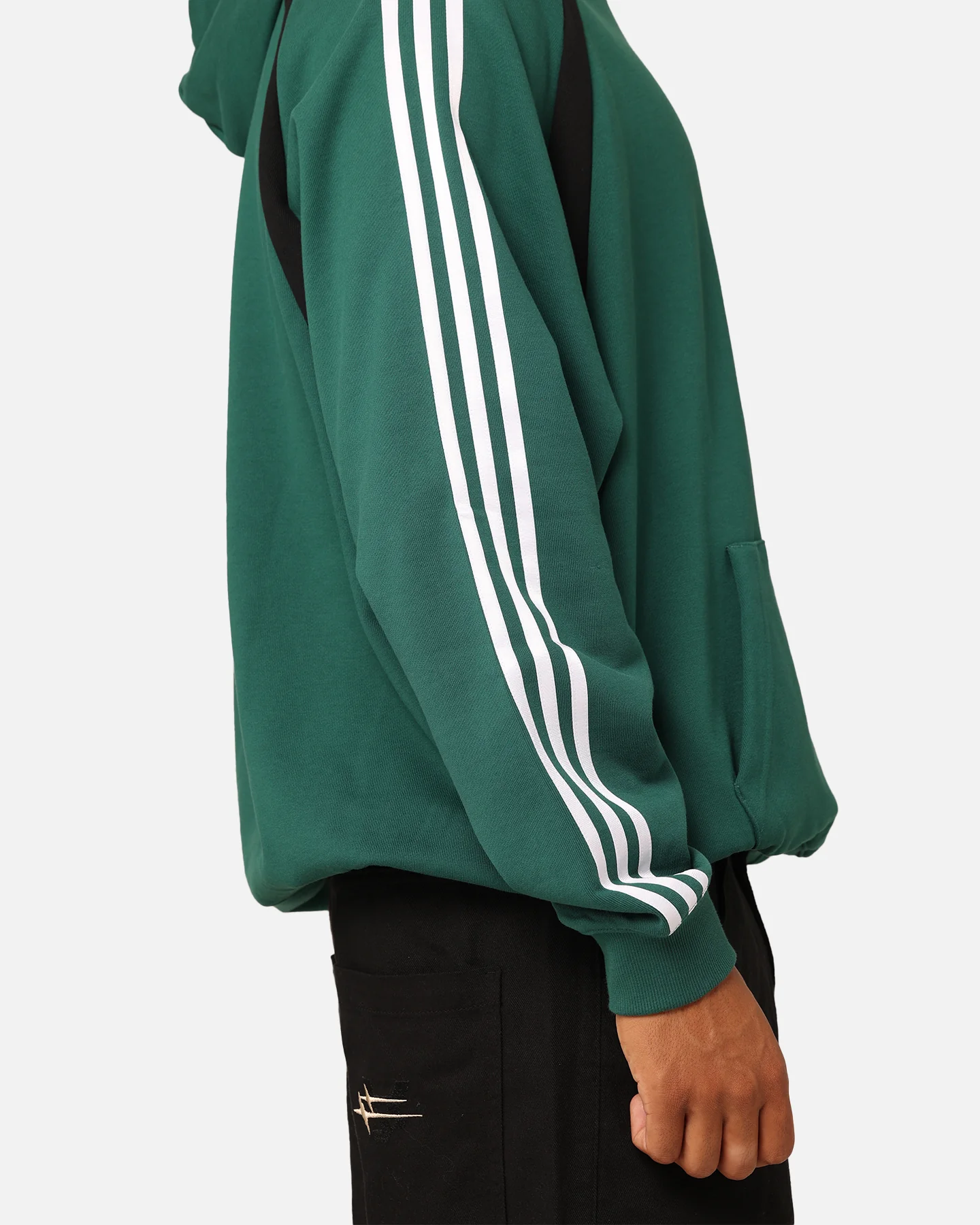 Adidas Oversized Hoodie Collegiate Green - Image 6