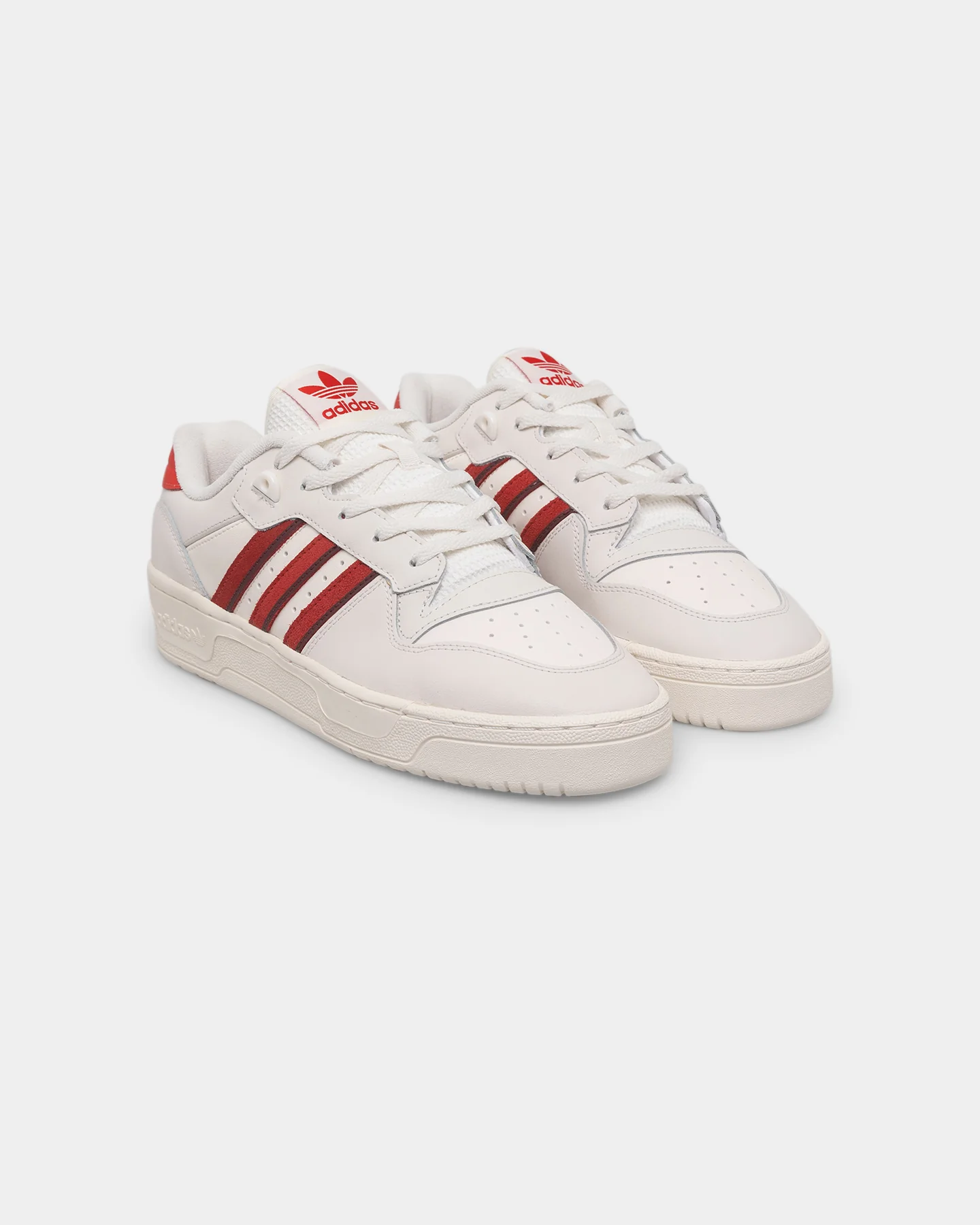 Adidas Rivalry Low Cloud White/Red - Image 2
