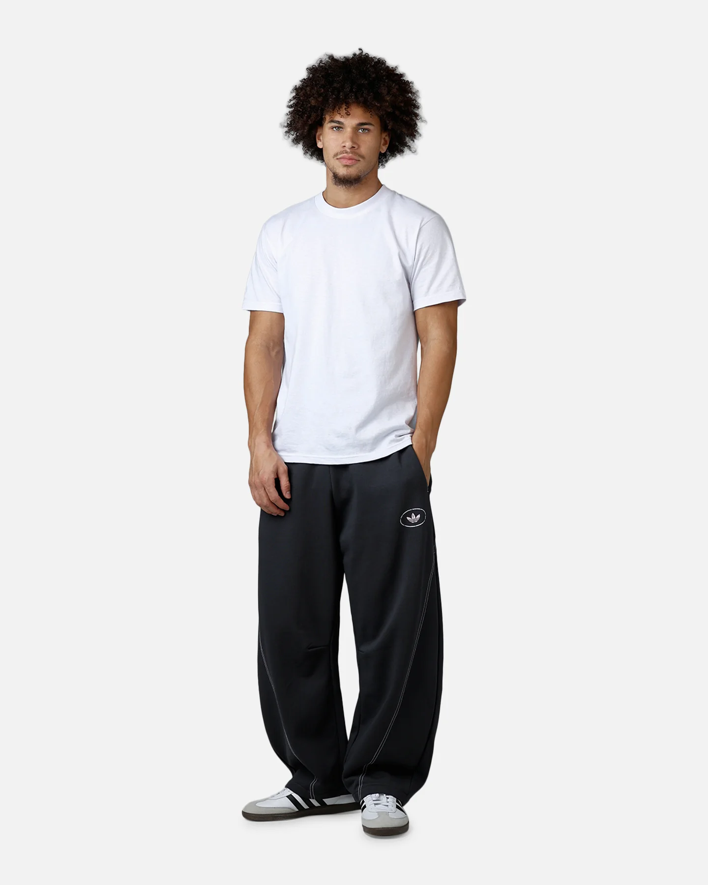 Adidas Shoemaker Sweatpants Black - Image 2