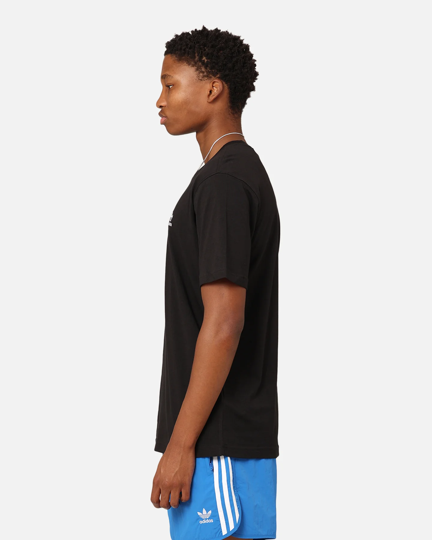 Adidas Trefoil Essentials T-Shirt Black - Image 6