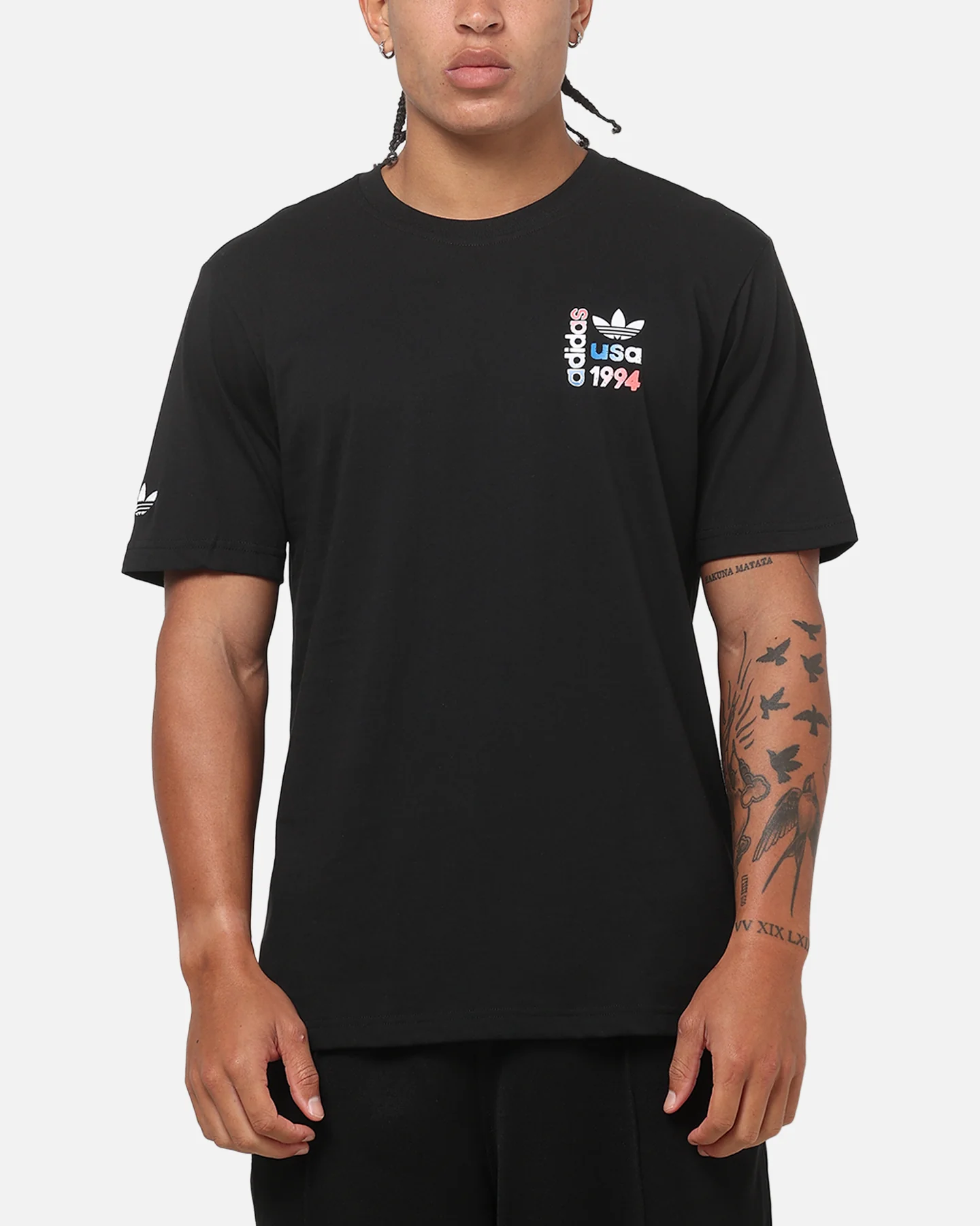 Adidas USA 94 Graphic T-Shirt Black - Image 2
