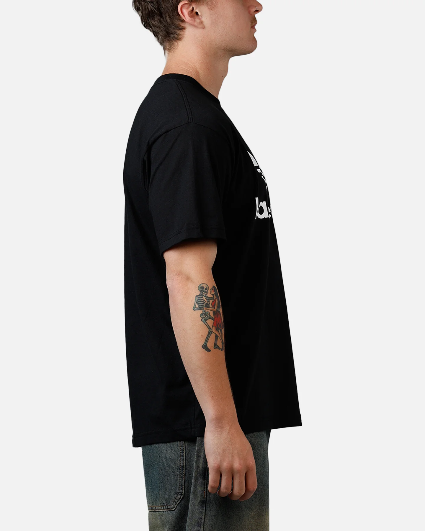 Adidas Vegas T-Shirt Black - Image 4