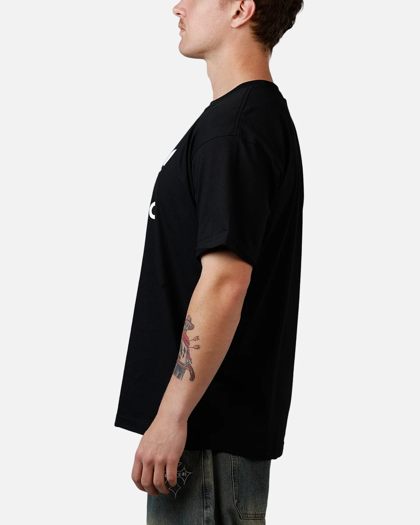 Adidas Vegas T-Shirt Black - Image 5