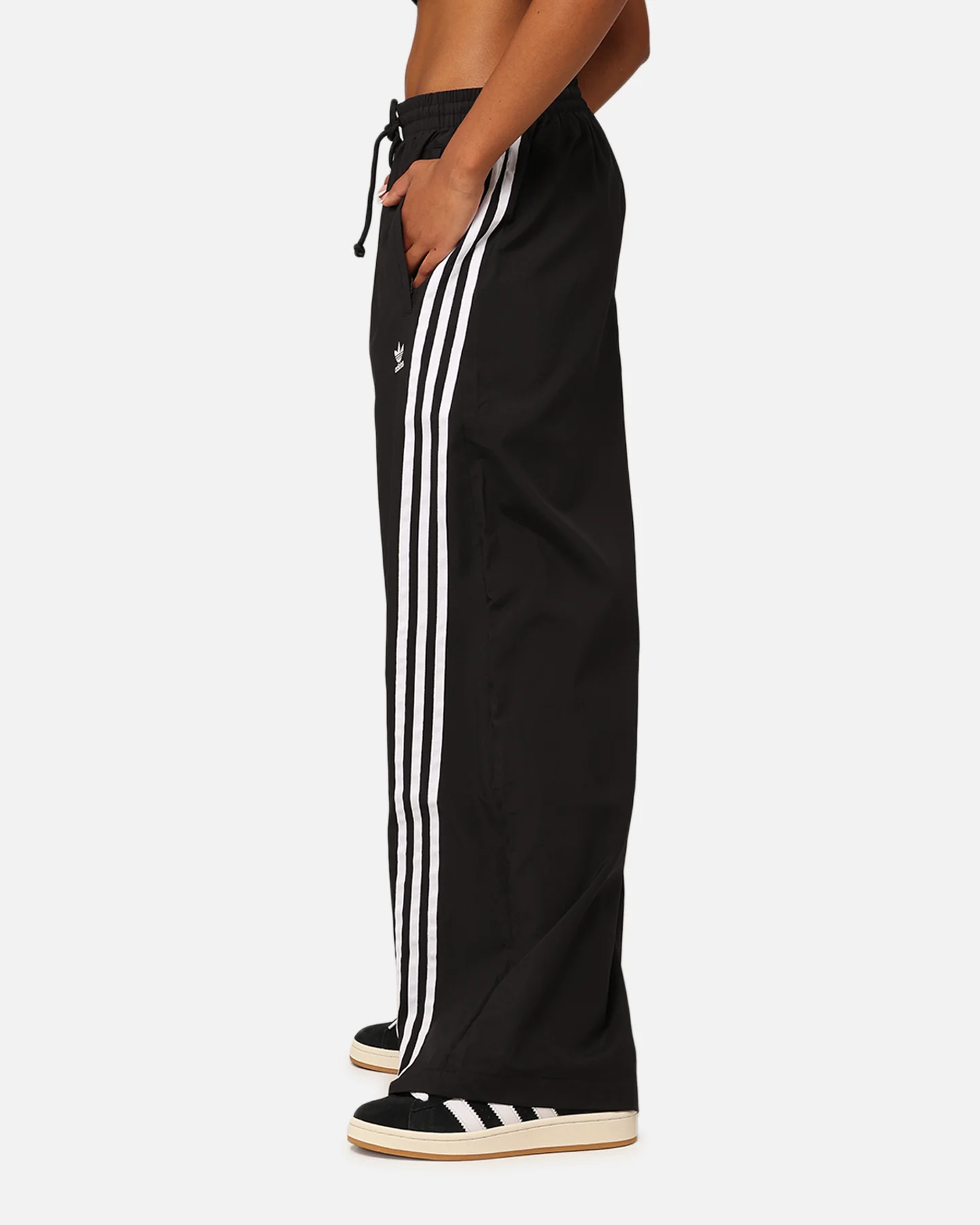 Adidas Women's Adilenium Oversized Track Pants Black - Image 6