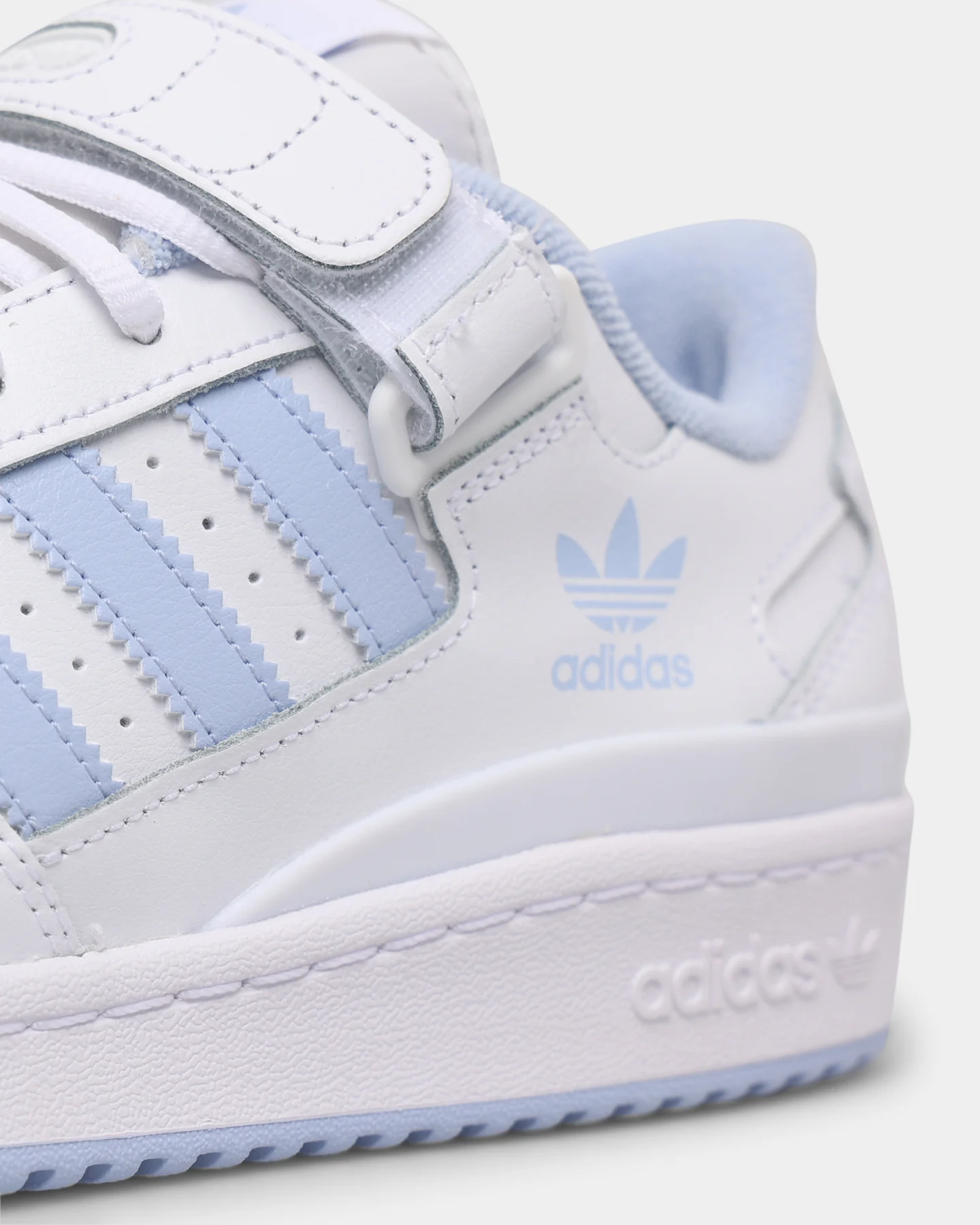 Adidas Women's Forum Low Ftwr White/Blue - Image 8