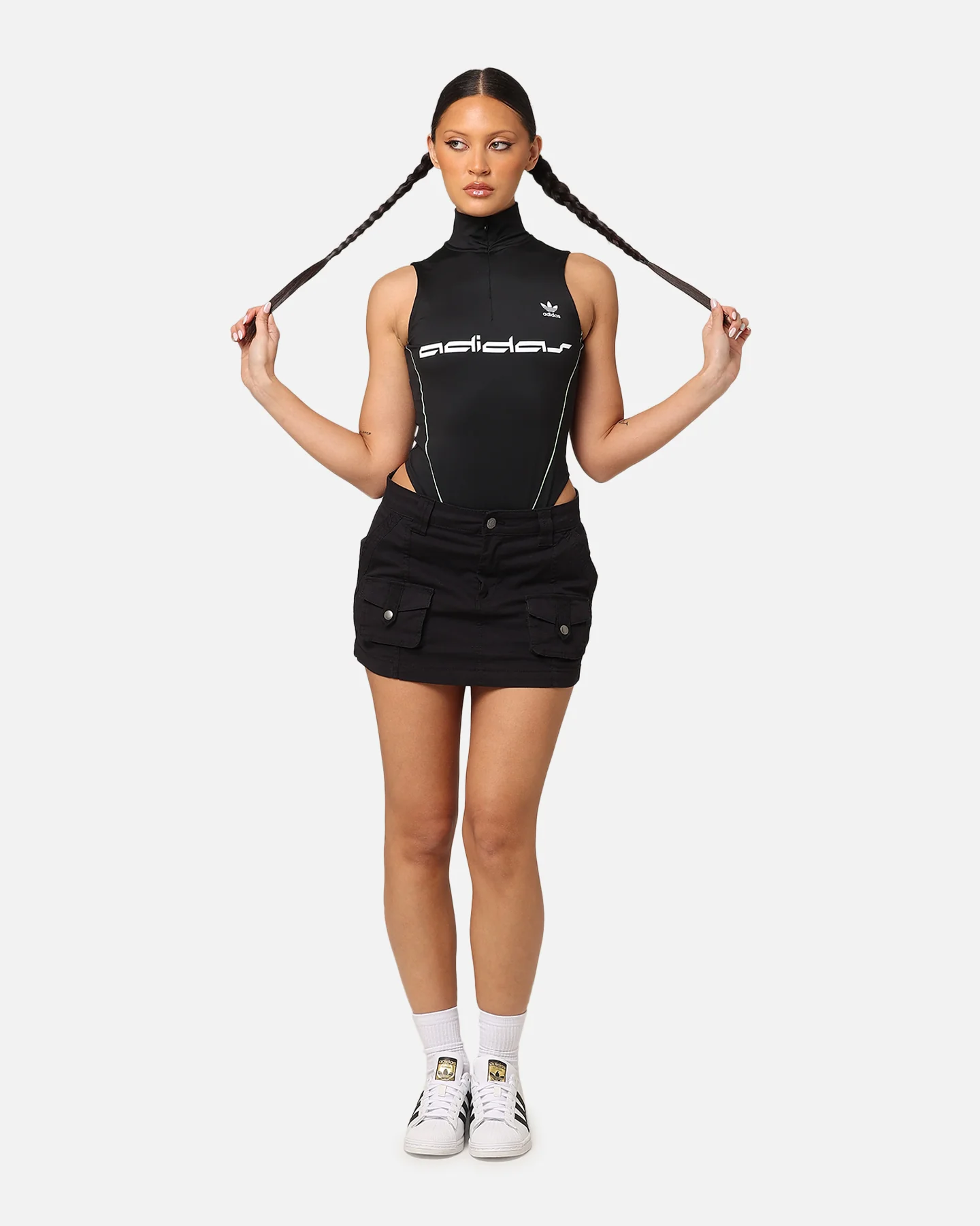 Adidas Women's FR Bodysuit Black - Image 2