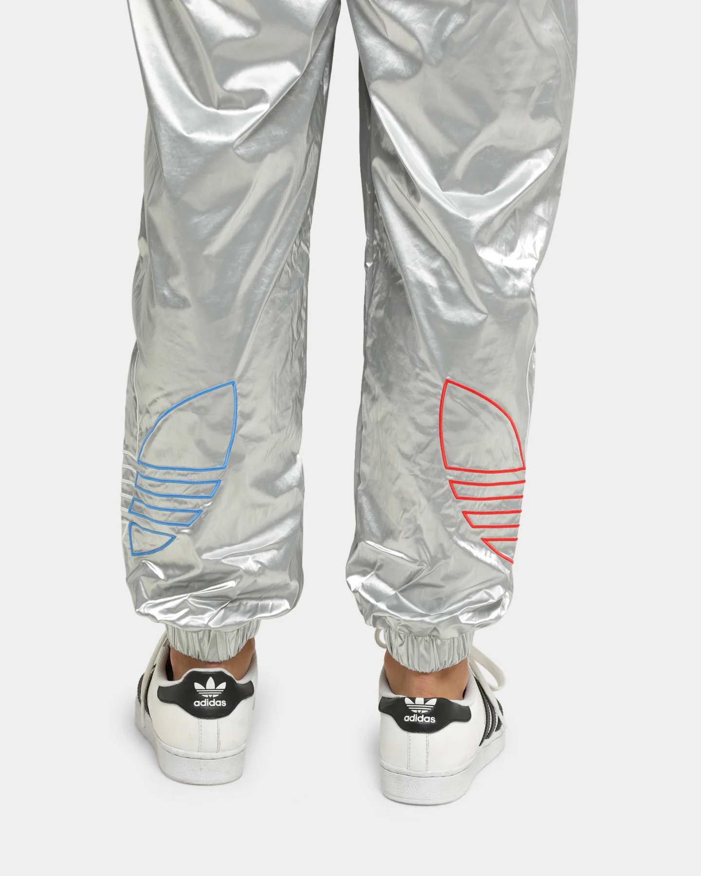 Adidas Women's Japona Track Pant Metallic Silver - Image 5