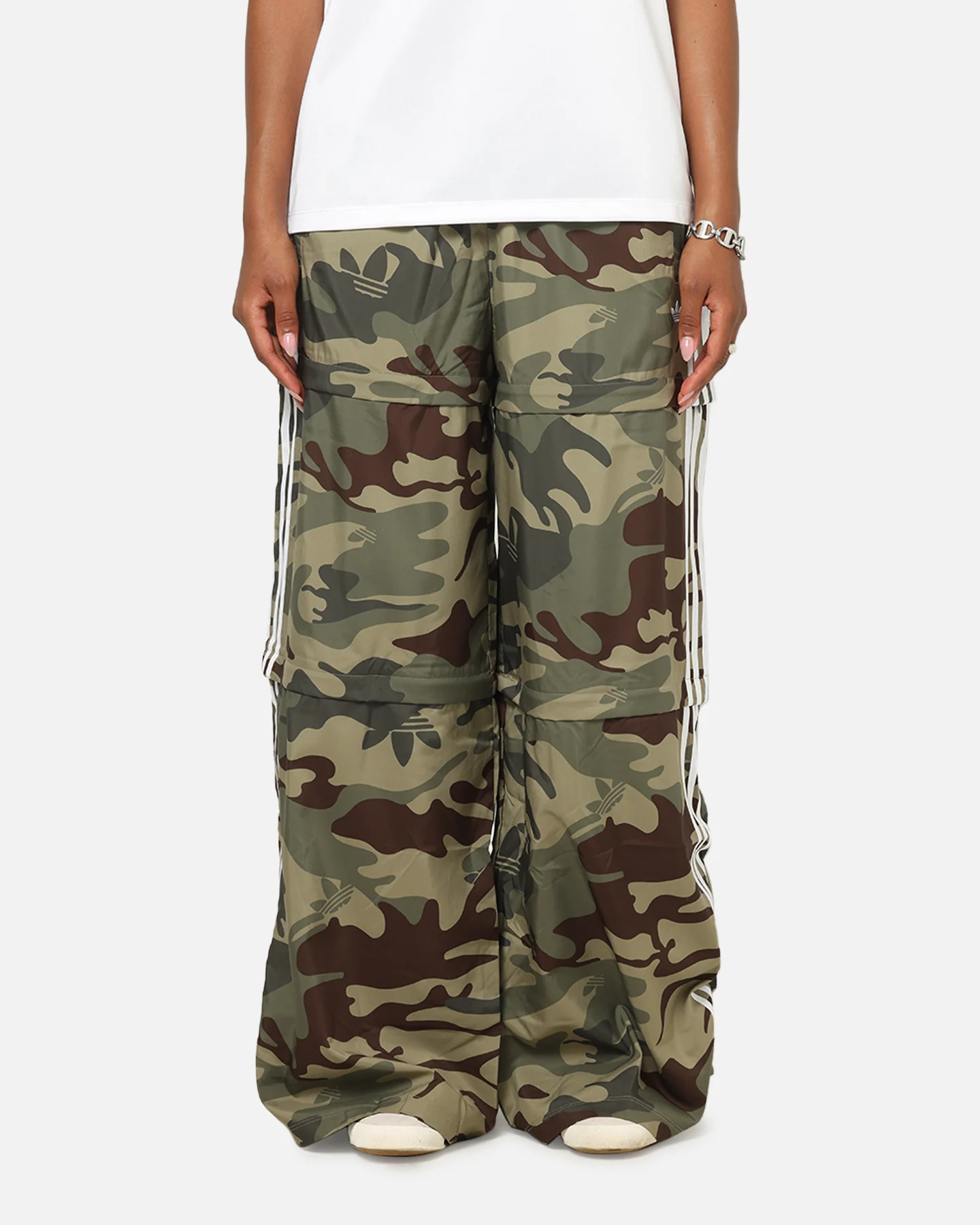 Adidas Women's Originals Cargo Trackpants Orbit Green - Image 7