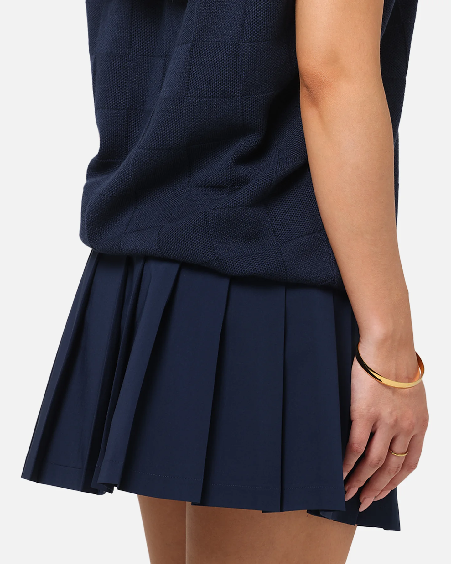 Adidas Women's Originals Pleated Skort Night Indigo - Image 3