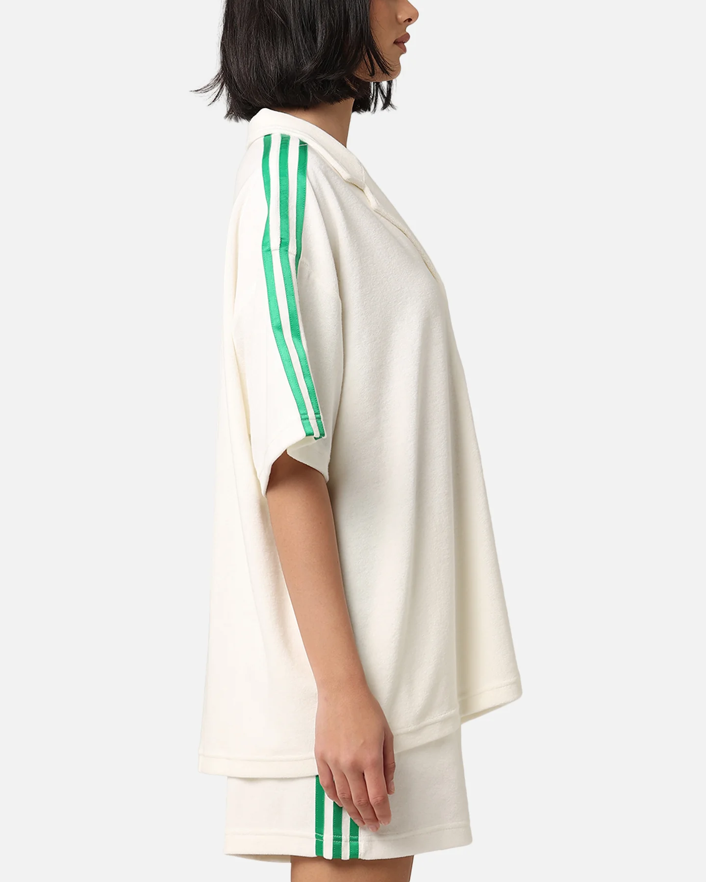 Adidas Women's Resort Shirt Off White - Image 4