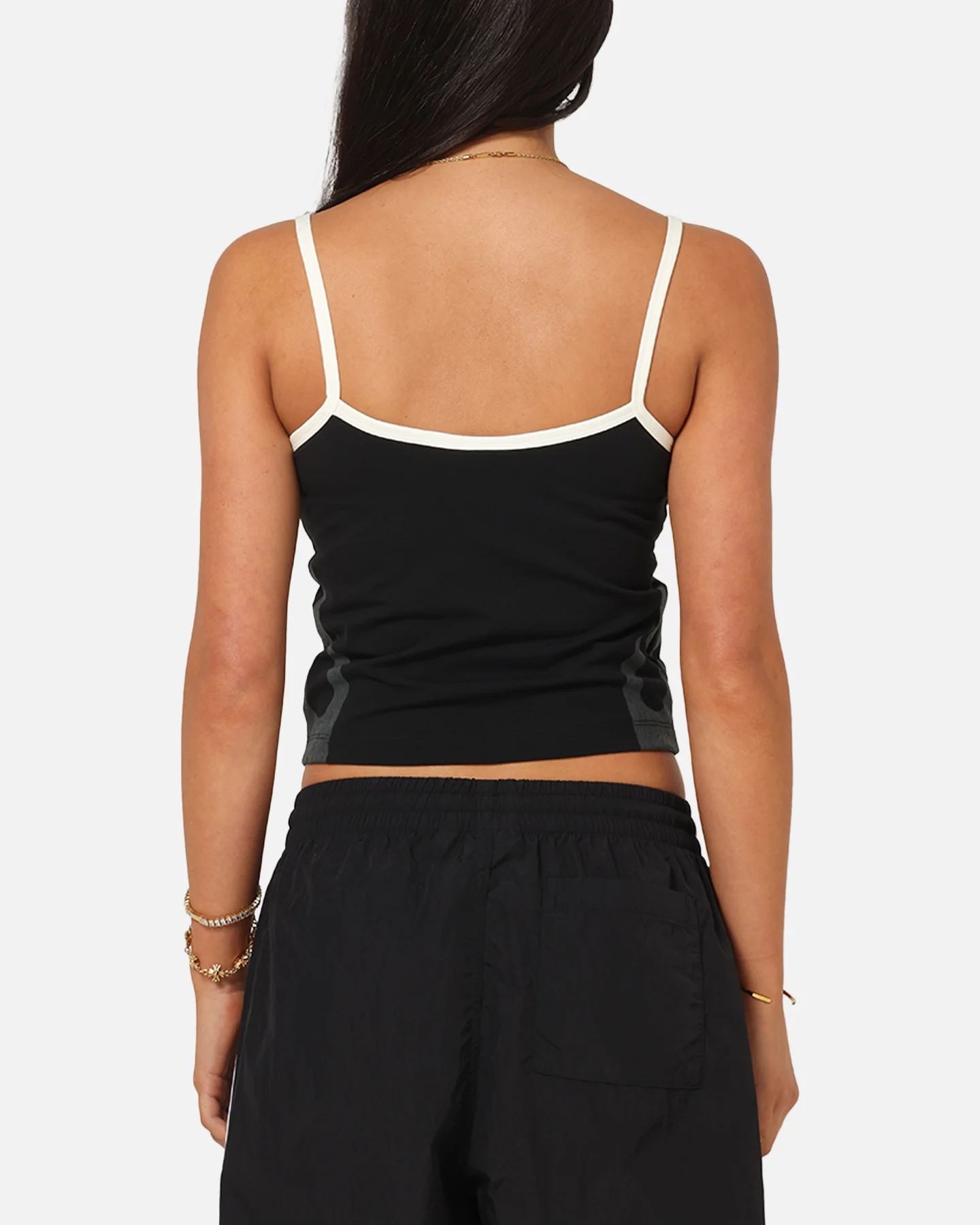 Adidas Women's Tank Top Black/Off White - Image 3