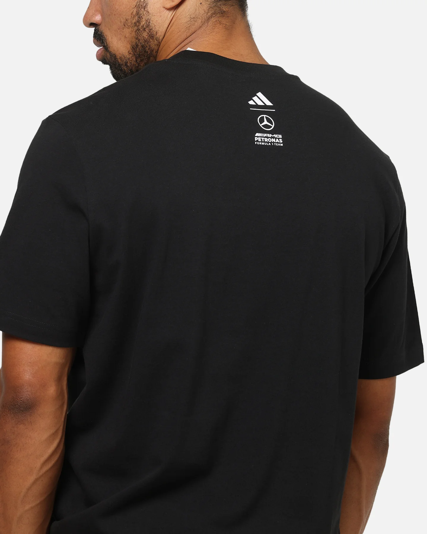 Adidas X Mercedes - AMG Petronas Formula 1 Team George Russell Graphic T-Shirt Black - Image 6