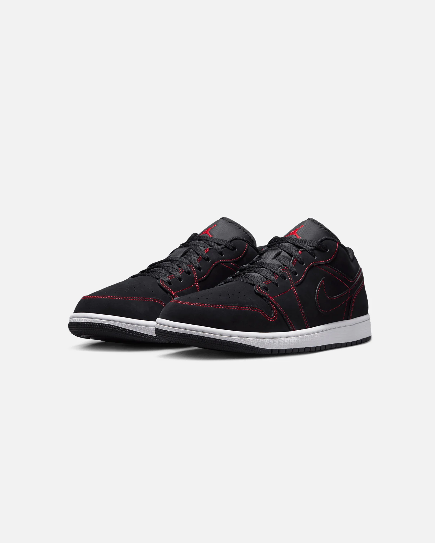 Jordan Air Jordan 1 Low Black/University Red - Image 2