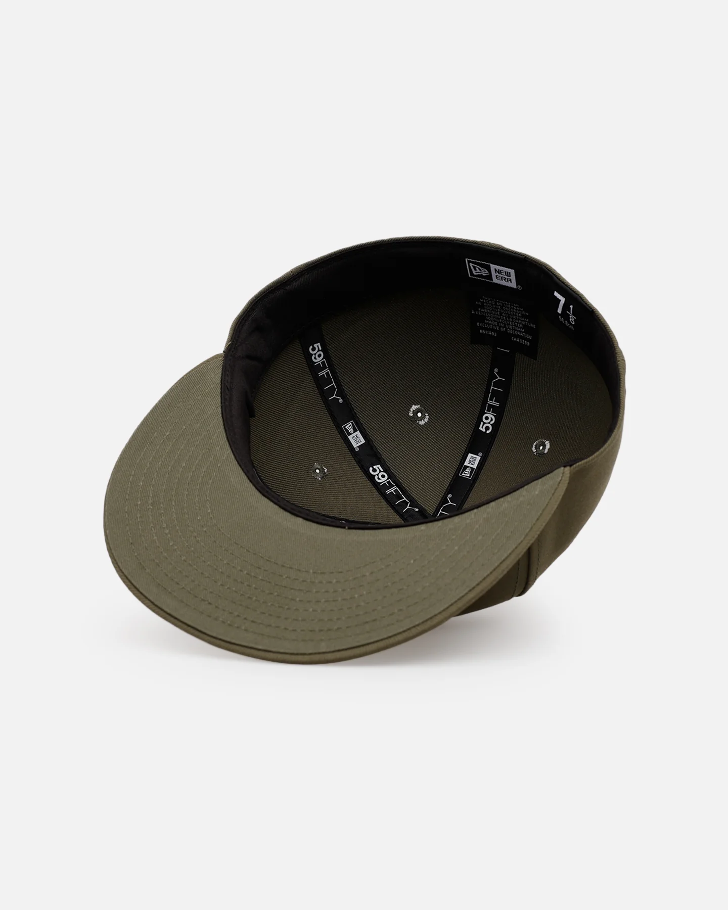 Alpha Industries X New Era Cage Code 59FIFTY Fitted Olive - Image 6