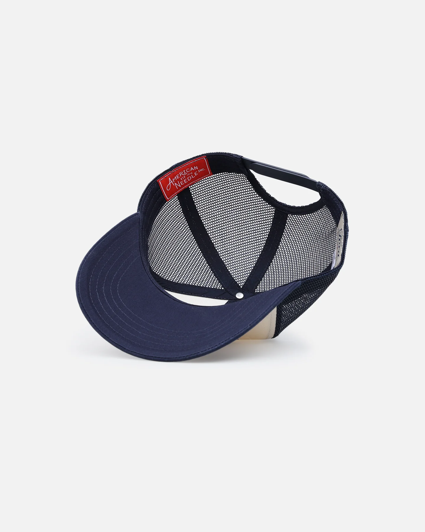 American Needle Sinclair Trucker Snapback Navy/Ivory - Image 6