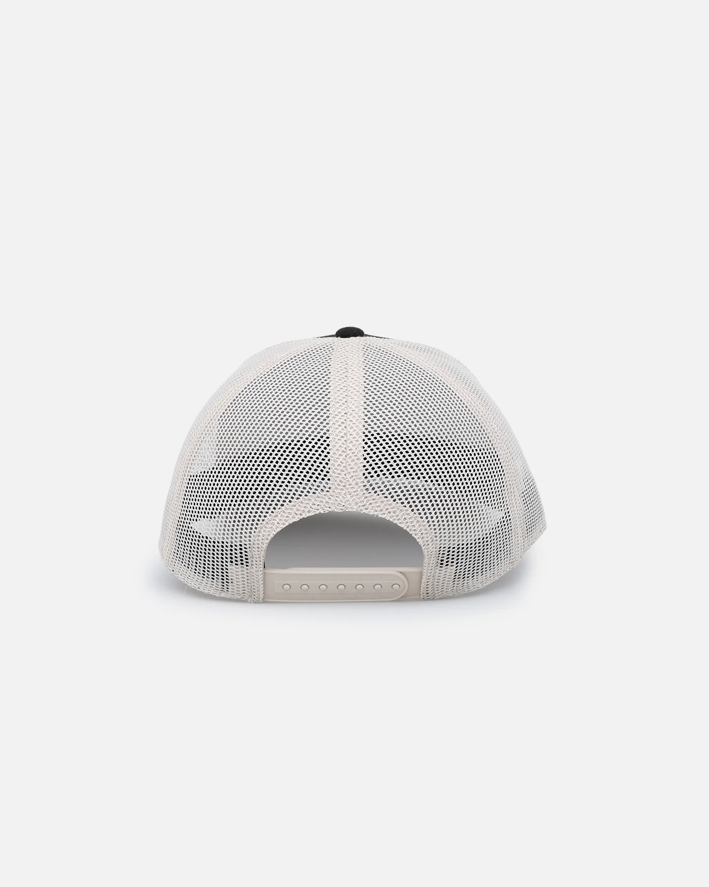 American Needle Twill Valin Patch Trucker Snapback Ivory/Black - Image 2