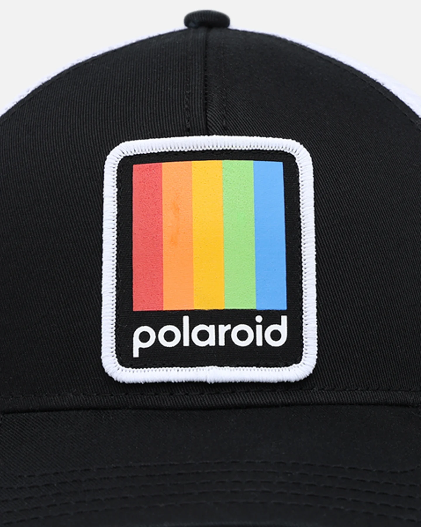 American Needle Twill Valin Patch Trucker Snapback White/Black - Image 5