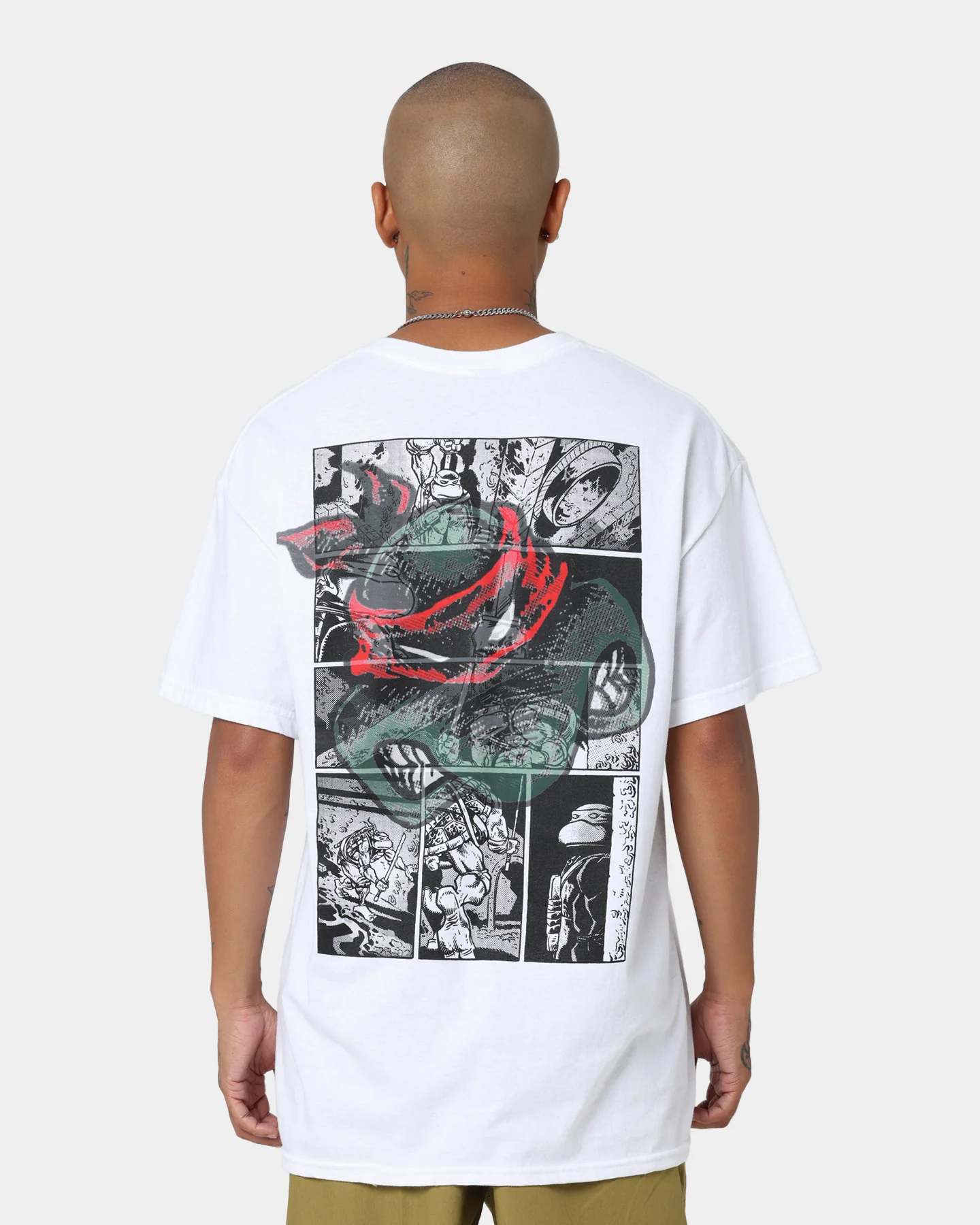 American Thrift American Thrift x Teenage Mutant Ninja Turtles Comic Book T-Shirt White - Image 2