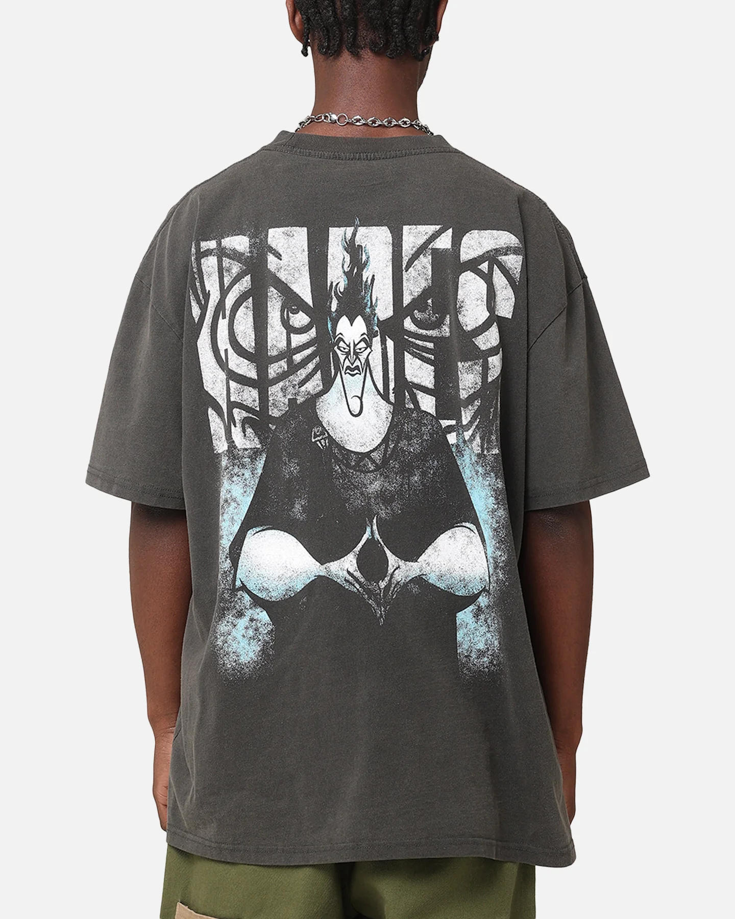 American Thrift Disney Hercules Hades Heavy T-Shirt Black Wash - Image 2