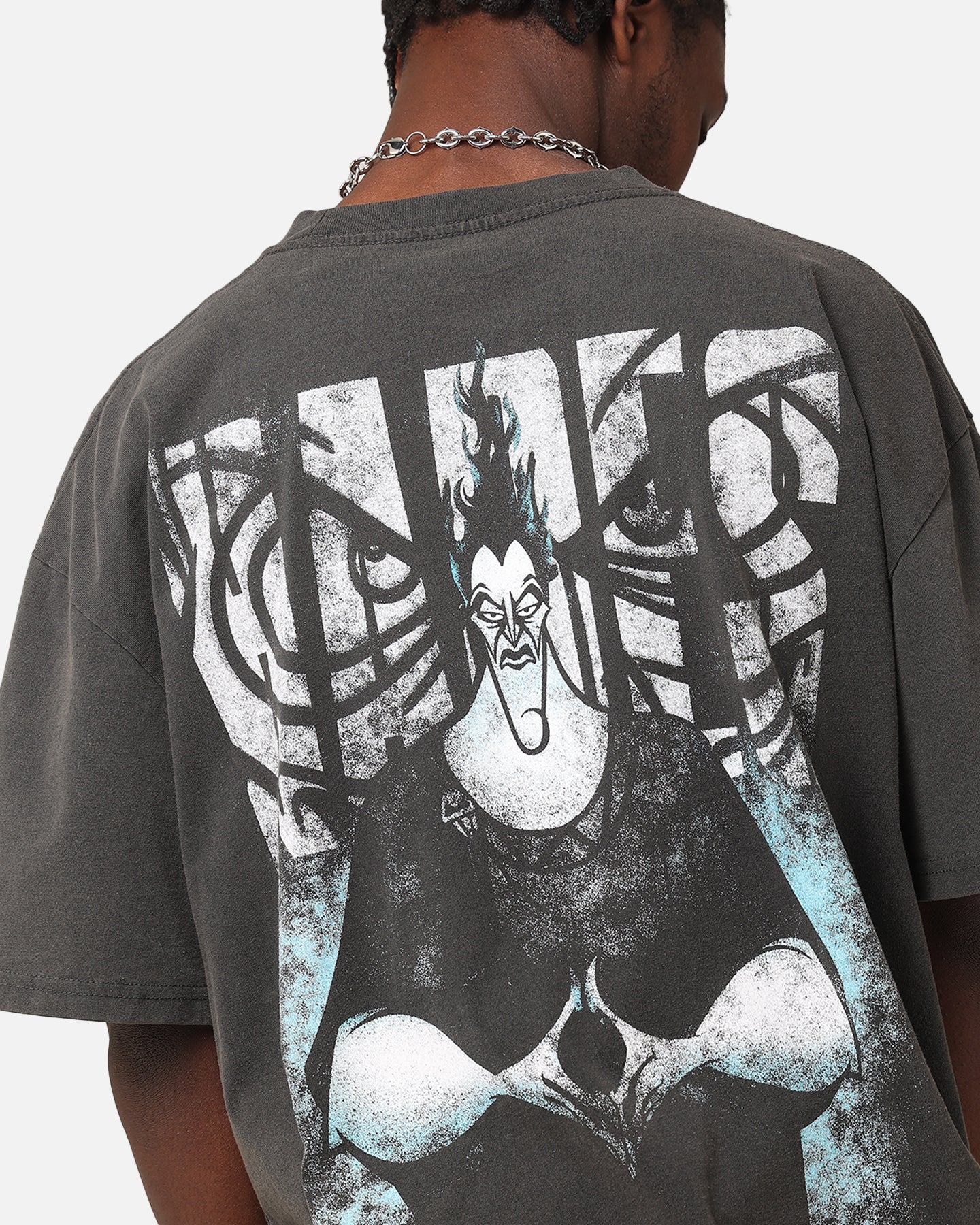 American Thrift Disney Hercules Hades Heavy T-Shirt Black Wash - Image 7