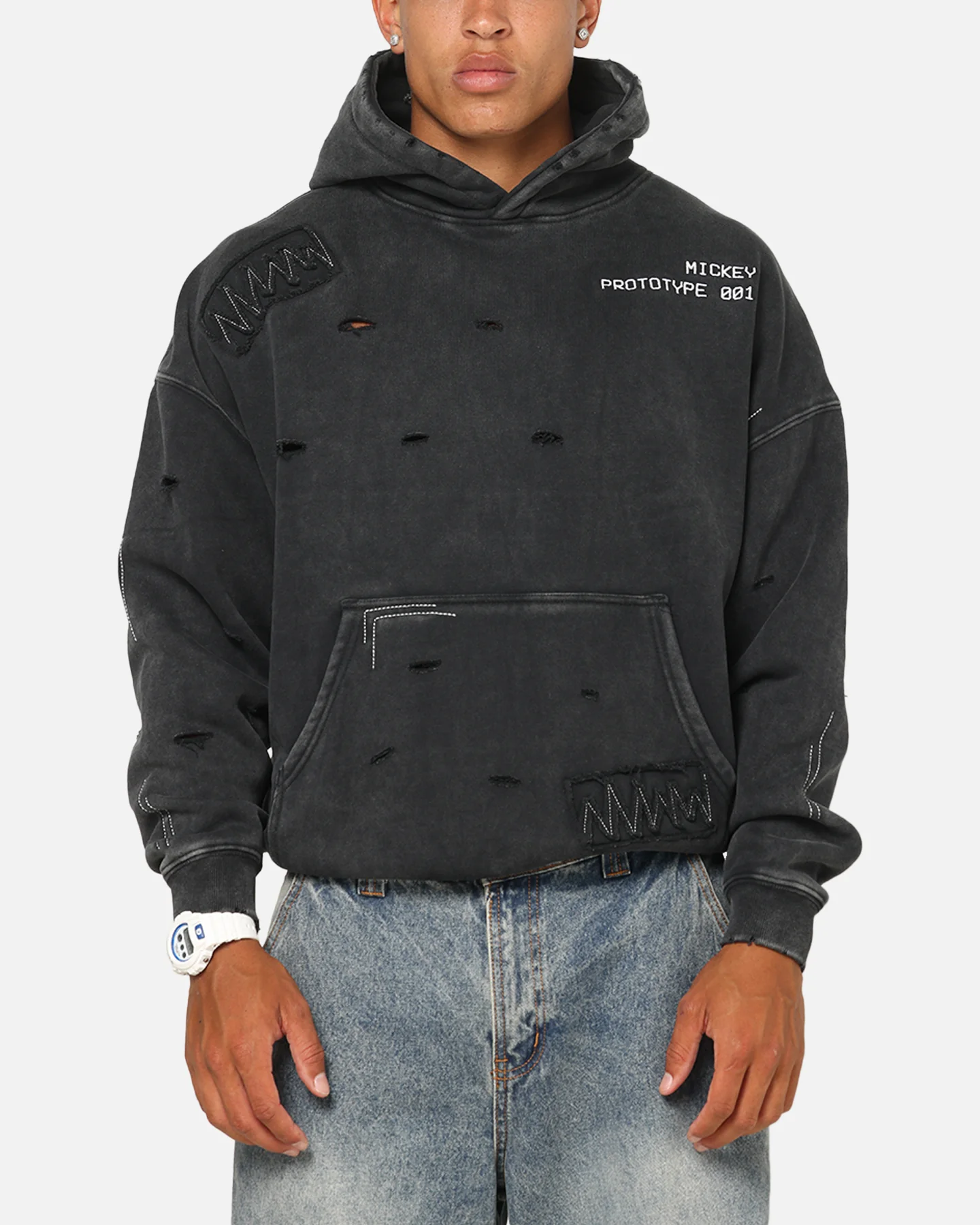 73Studio Disney Mickey Prototype 001 Hoodie Black - Image 2