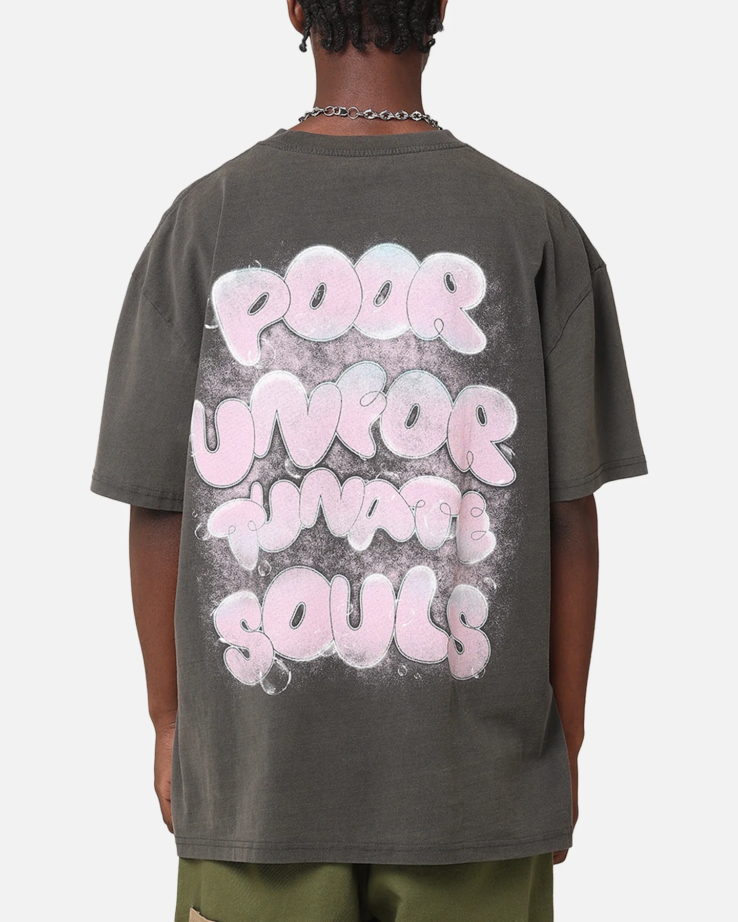 American Thrift Disney The Little Mermaid Ursula Heavy T-Shirt Black Wash - Image 2