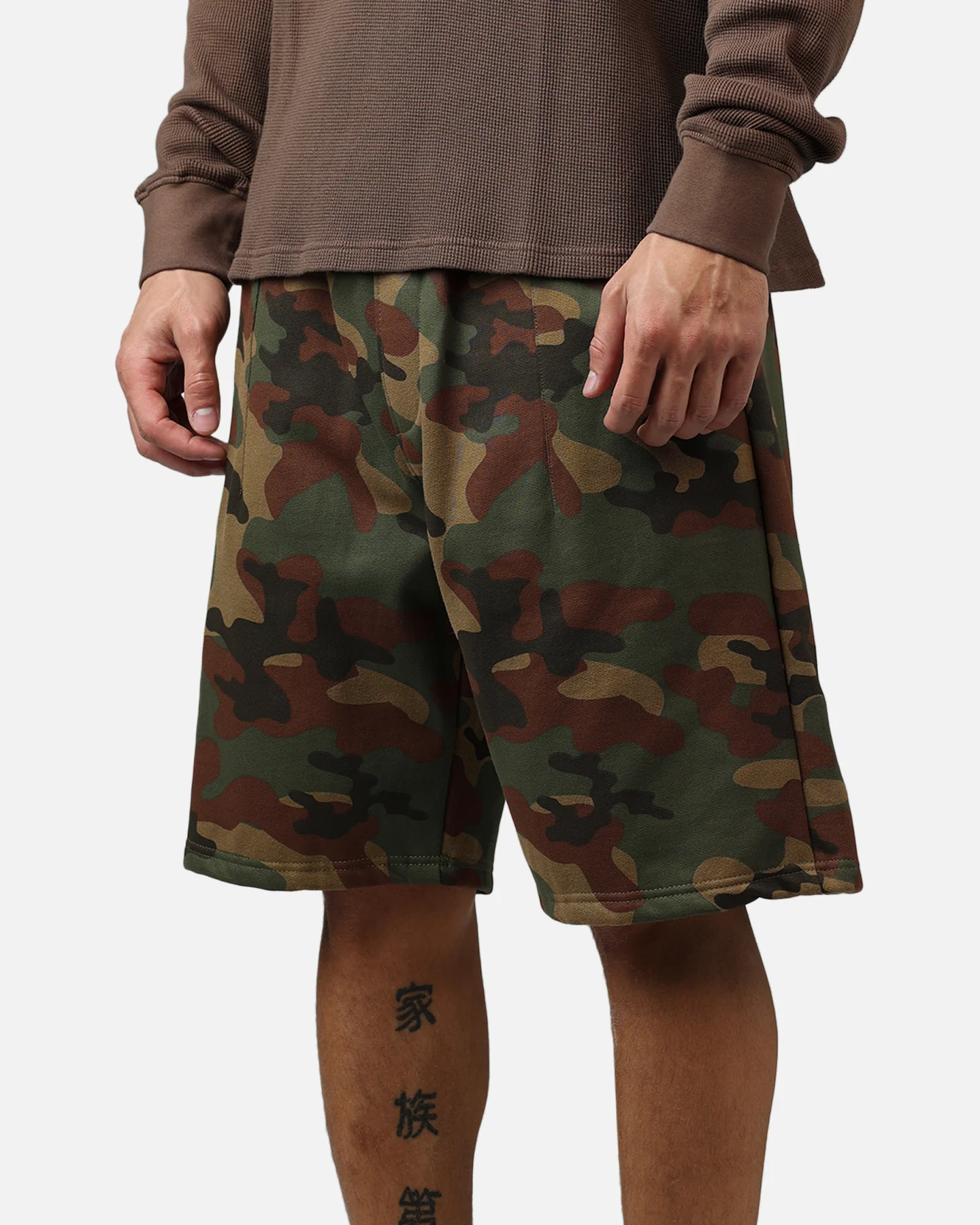 American Thrift Fleece Shorts Camo - Image 4