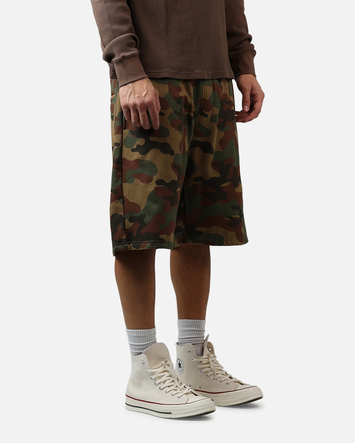 American Thrift Fleece Shorts Camo - Image 7