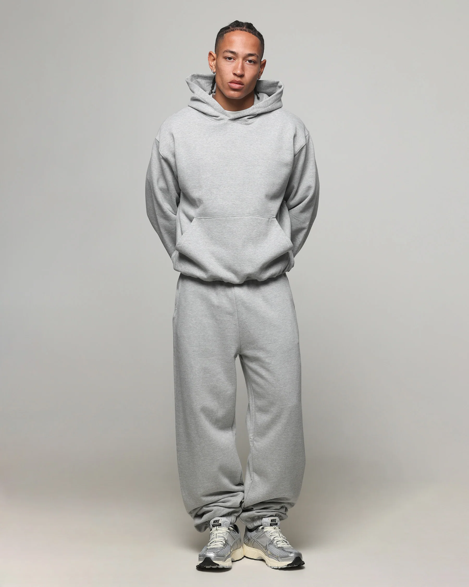American Thrift Jogger Pants Grey Heather - Image 3
