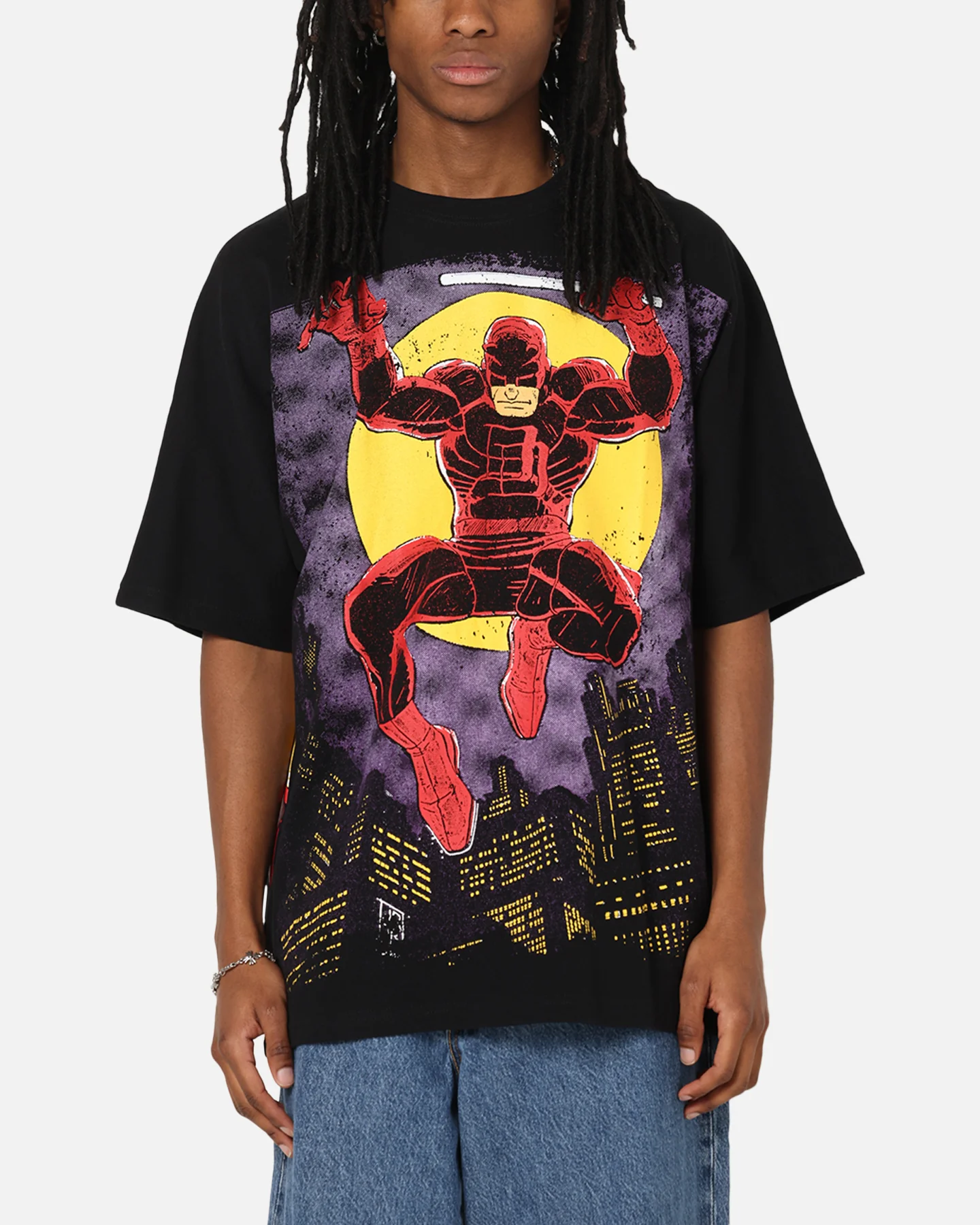 73Studio Marvel Daredevil All Over Print T-Shirt Black - Image 2