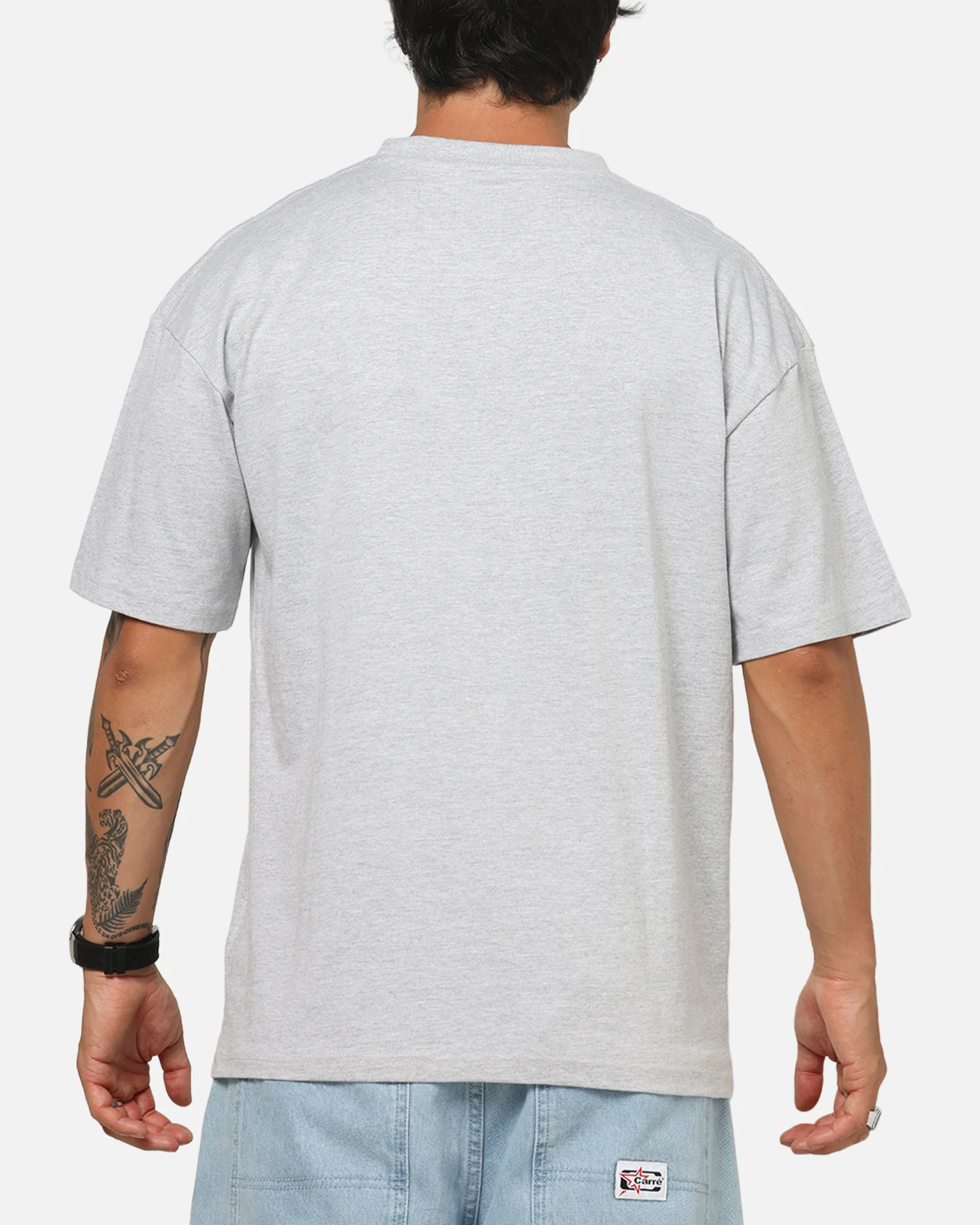 American Thrift New Standard T-Shirt Grey Marle - Image 3