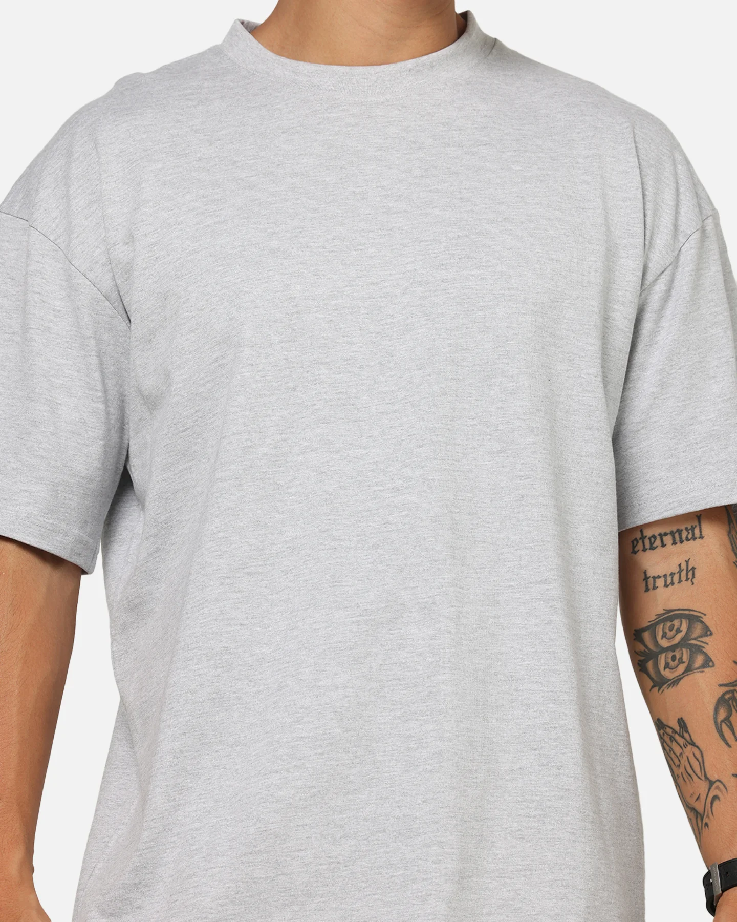 American Thrift New Standard T-Shirt Grey Marle - Image 6