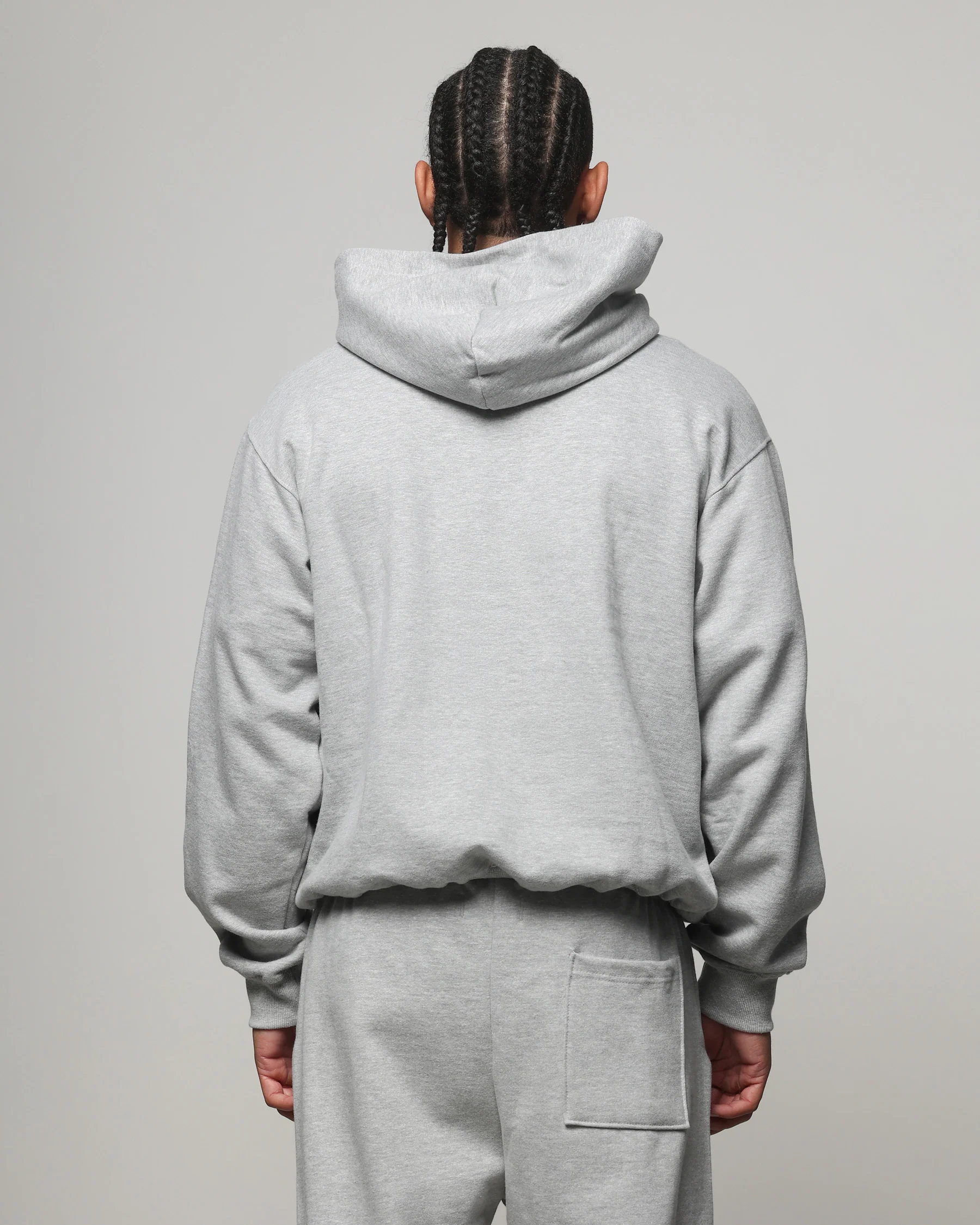 American Thrift Pullover Hoodie Grey Heather - Image 5