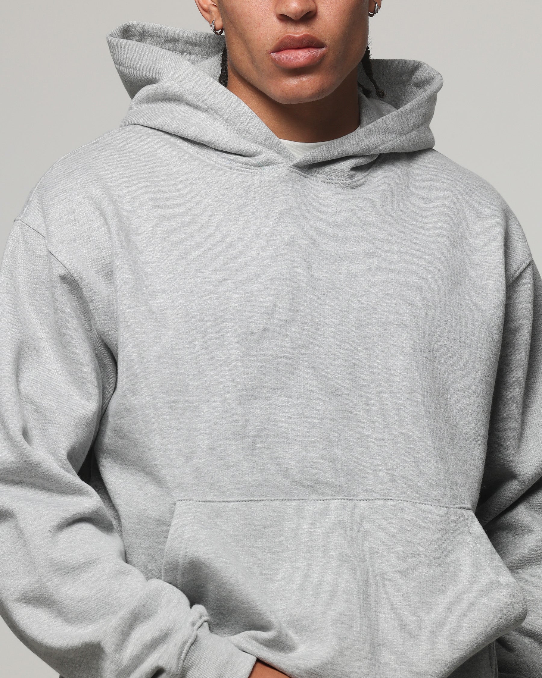 American Thrift Pullover Hoodie Grey Heather - Image 8