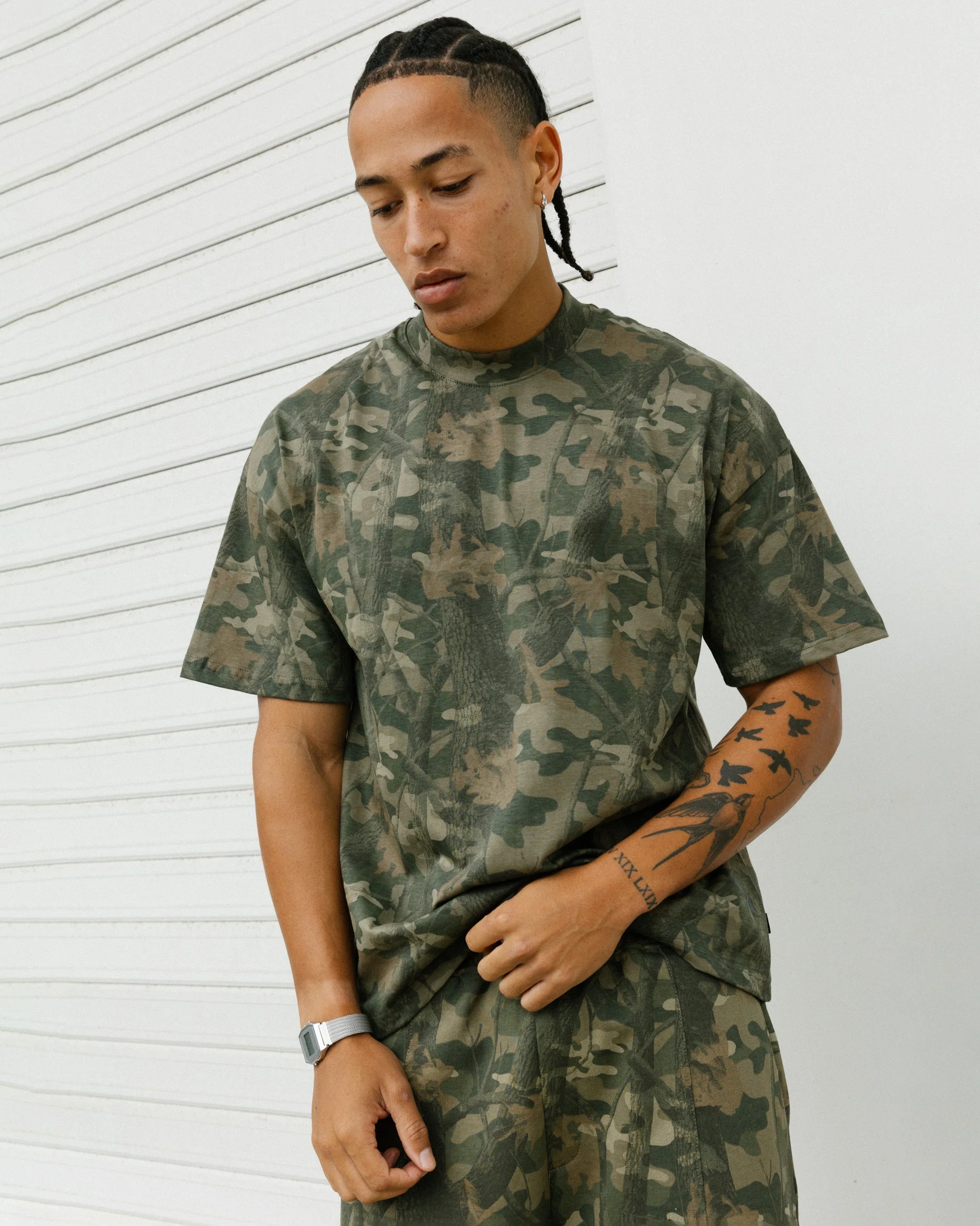 American Thrift Short Sleeve T-Shirt Camo - Image 2