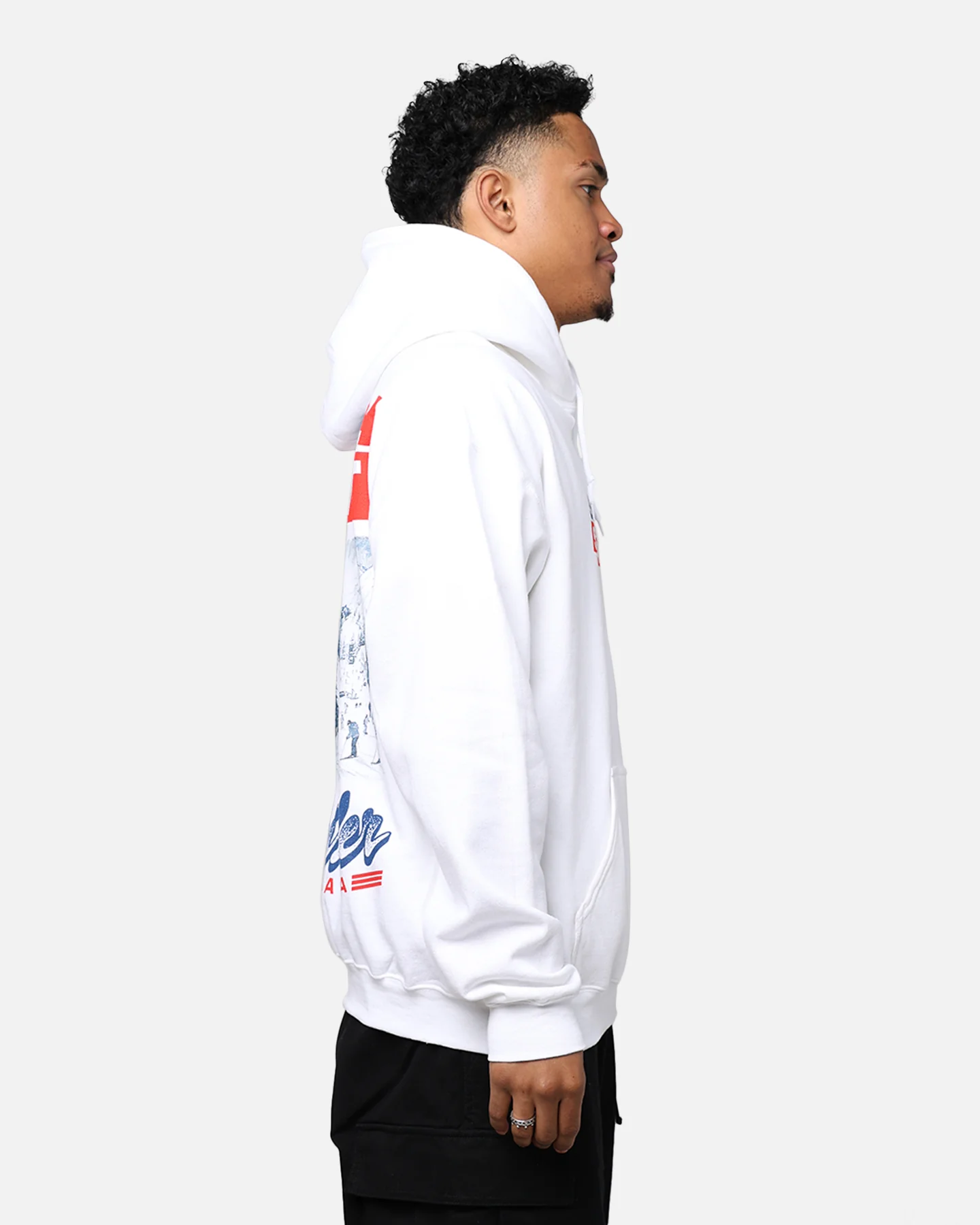American Thrift Snow Sport Hoodie White - Image 6