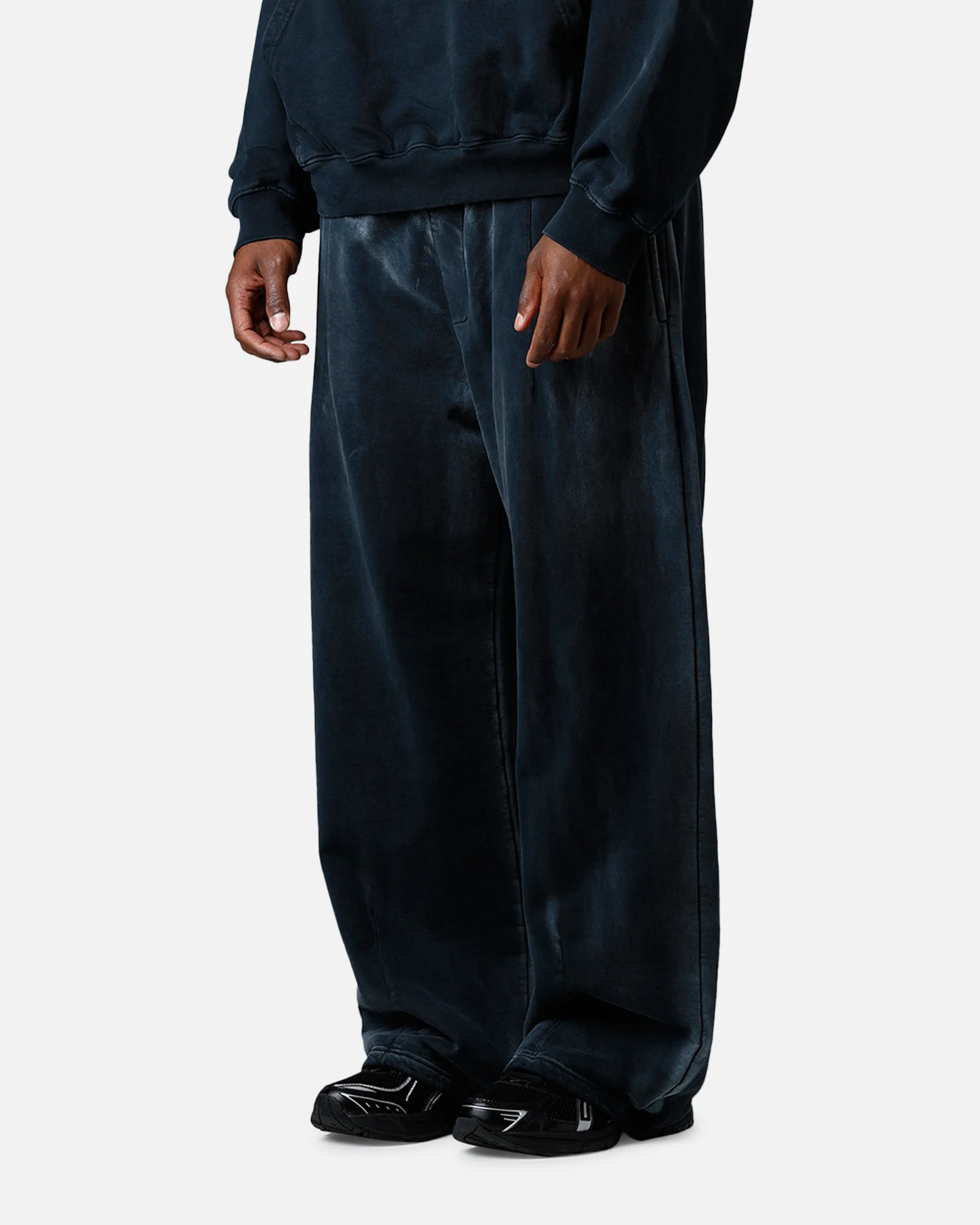 American Thrift Wide Leg Pants Washed Black - Image 4