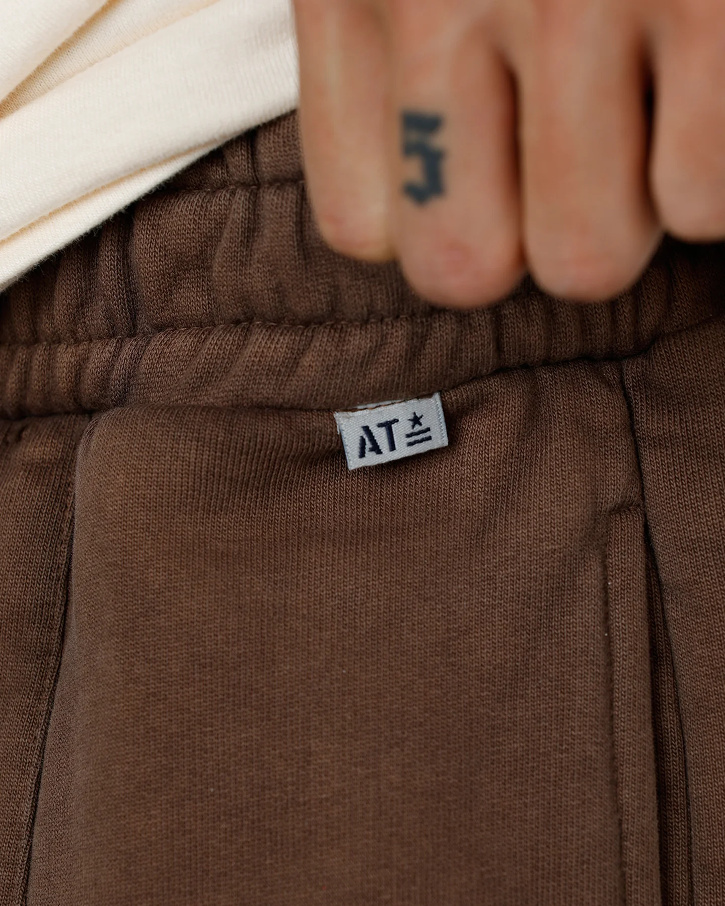 American Thrift Wide Leg Pants Washed Brown - Image 8