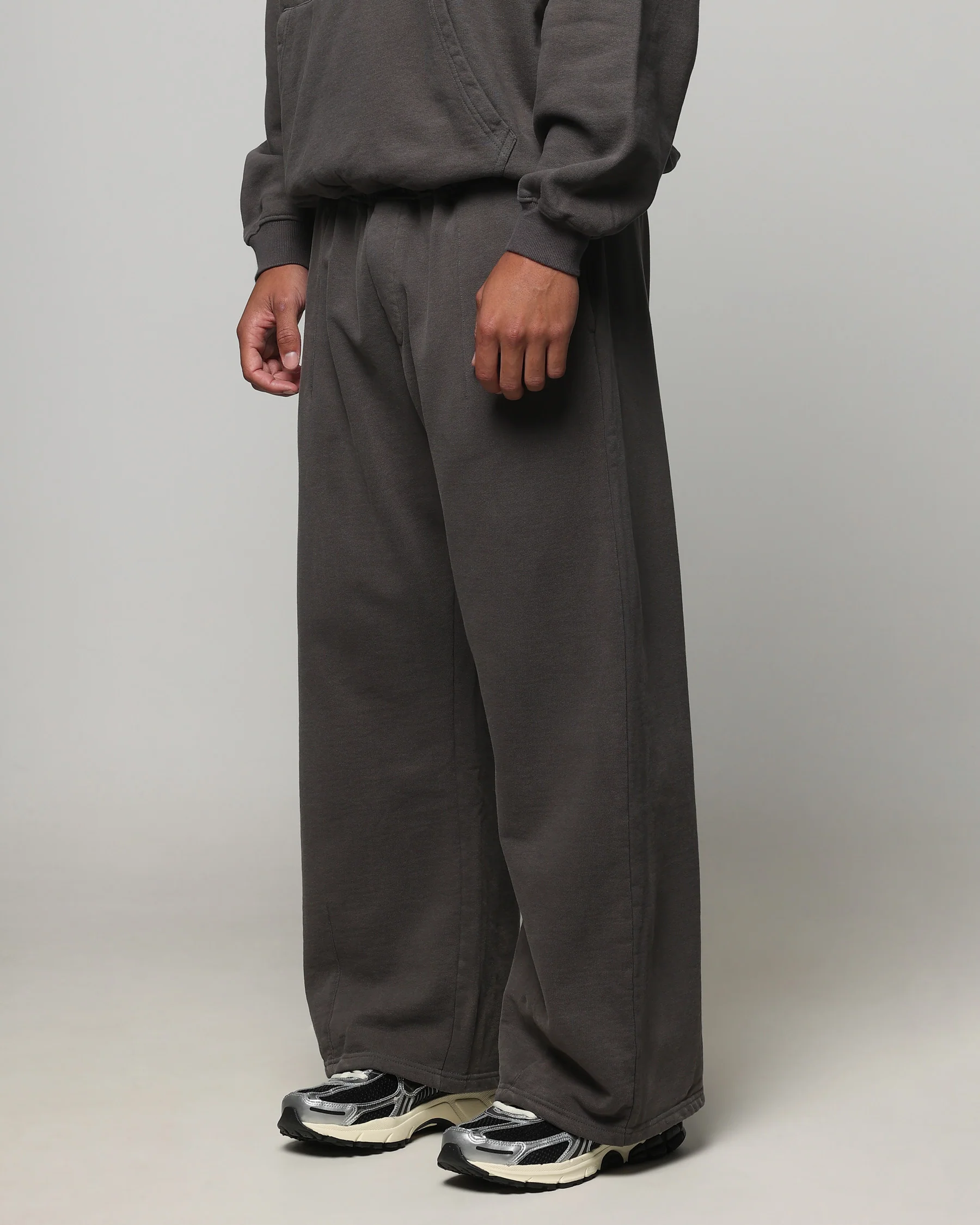 American Thrift Wide Leg Pants Washed Charcoal - Image 7
