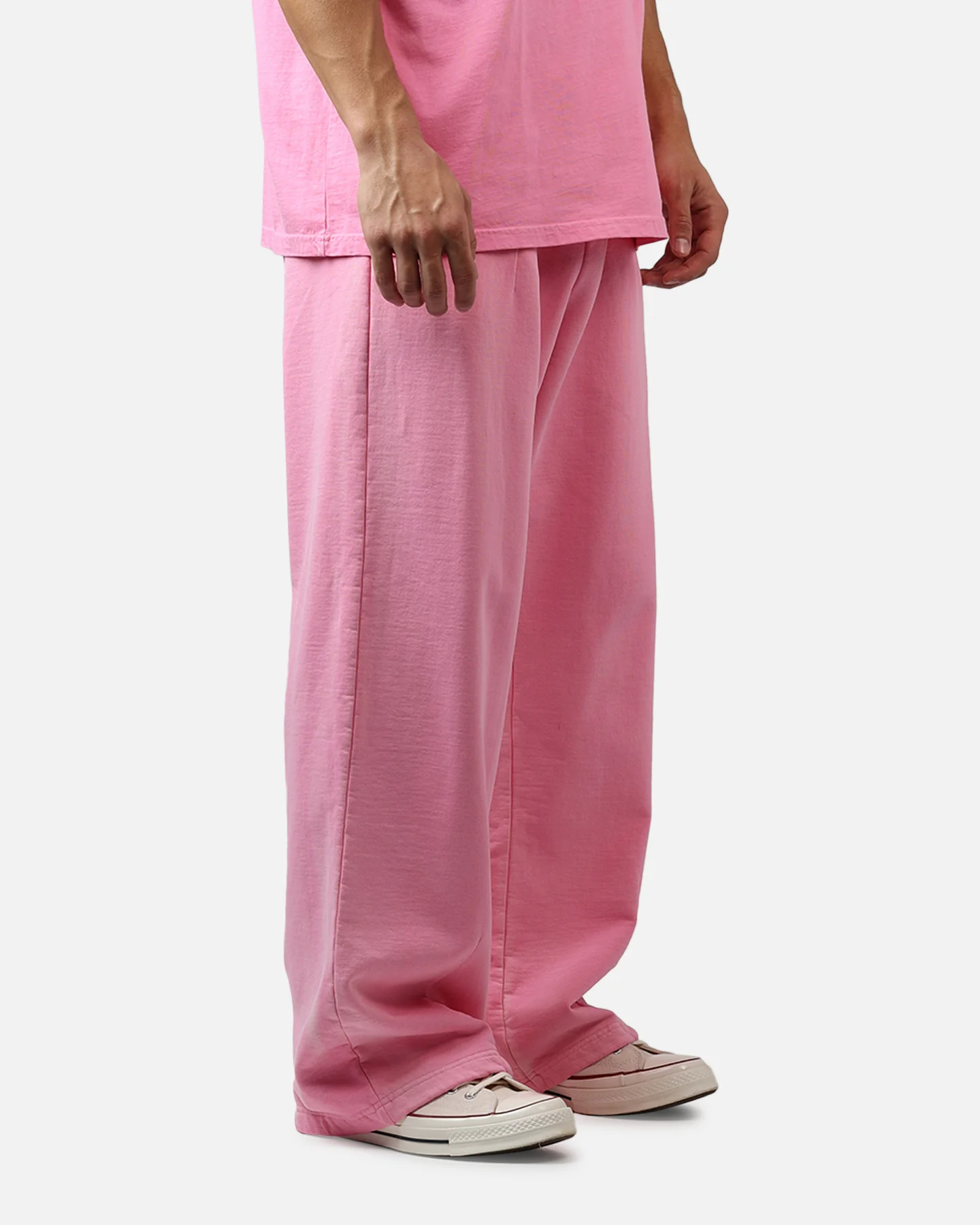 American Thrift Wide Leg Pants Washed Pink - Image 5