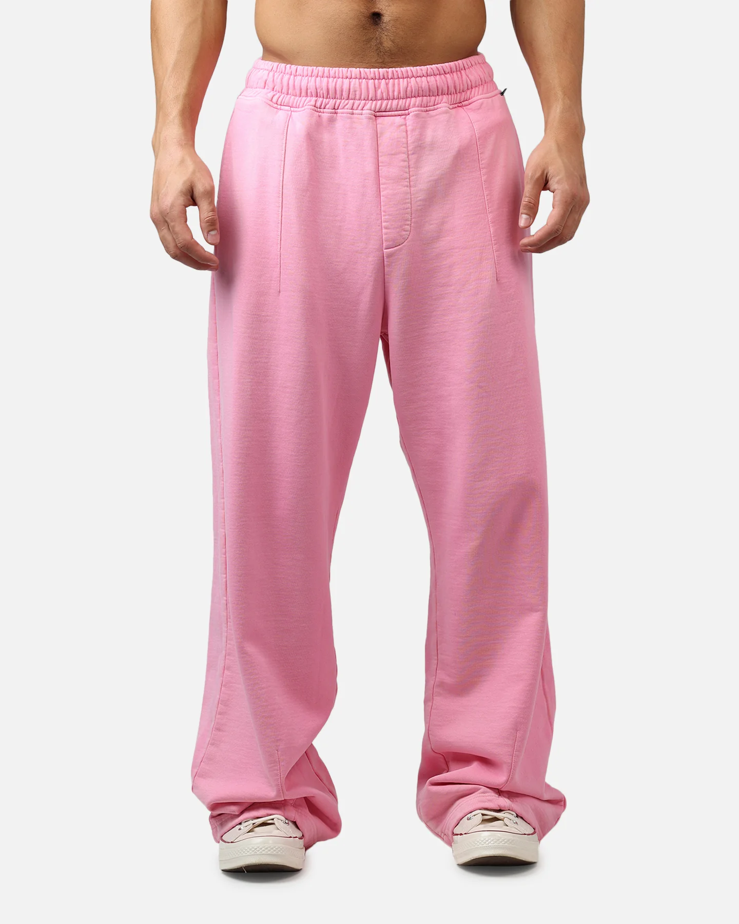 American Thrift Wide Leg Pants Washed Pink - Image 8