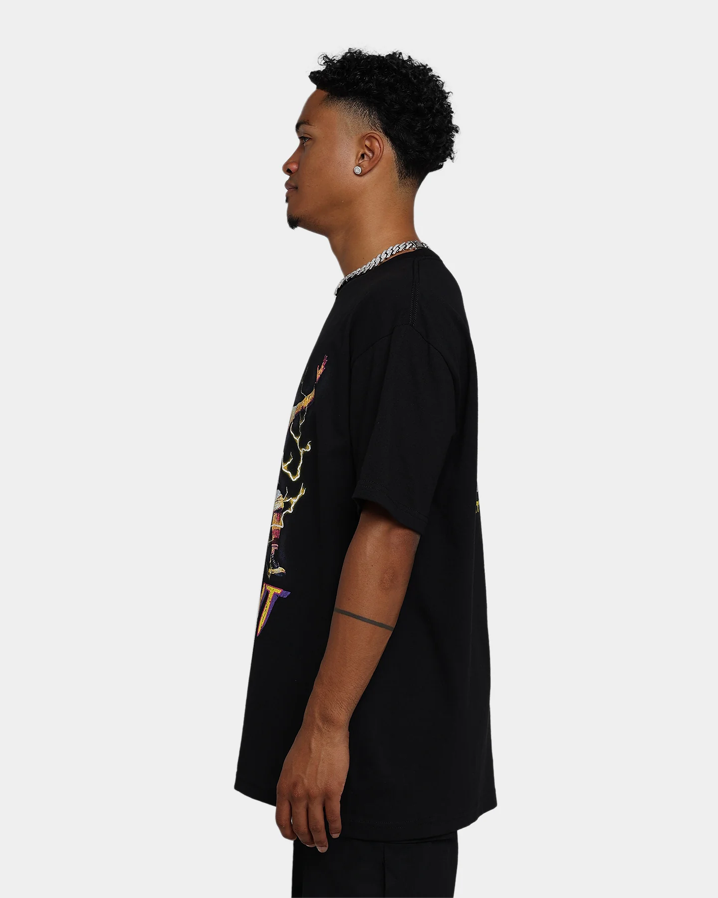 American Thrift X Bill & Ted Excellent Adventure T-Shirt Black - Image 7