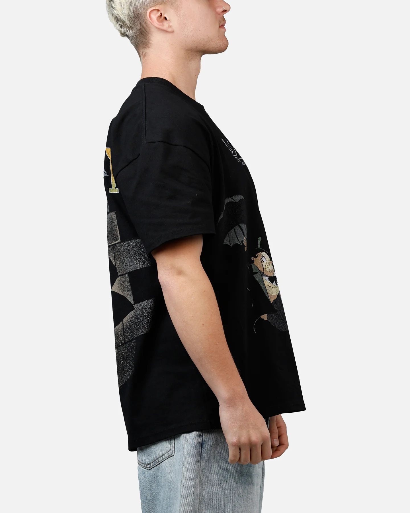 American Thrift X DC The Penguin Heavy T-Shirt Black - Image 4