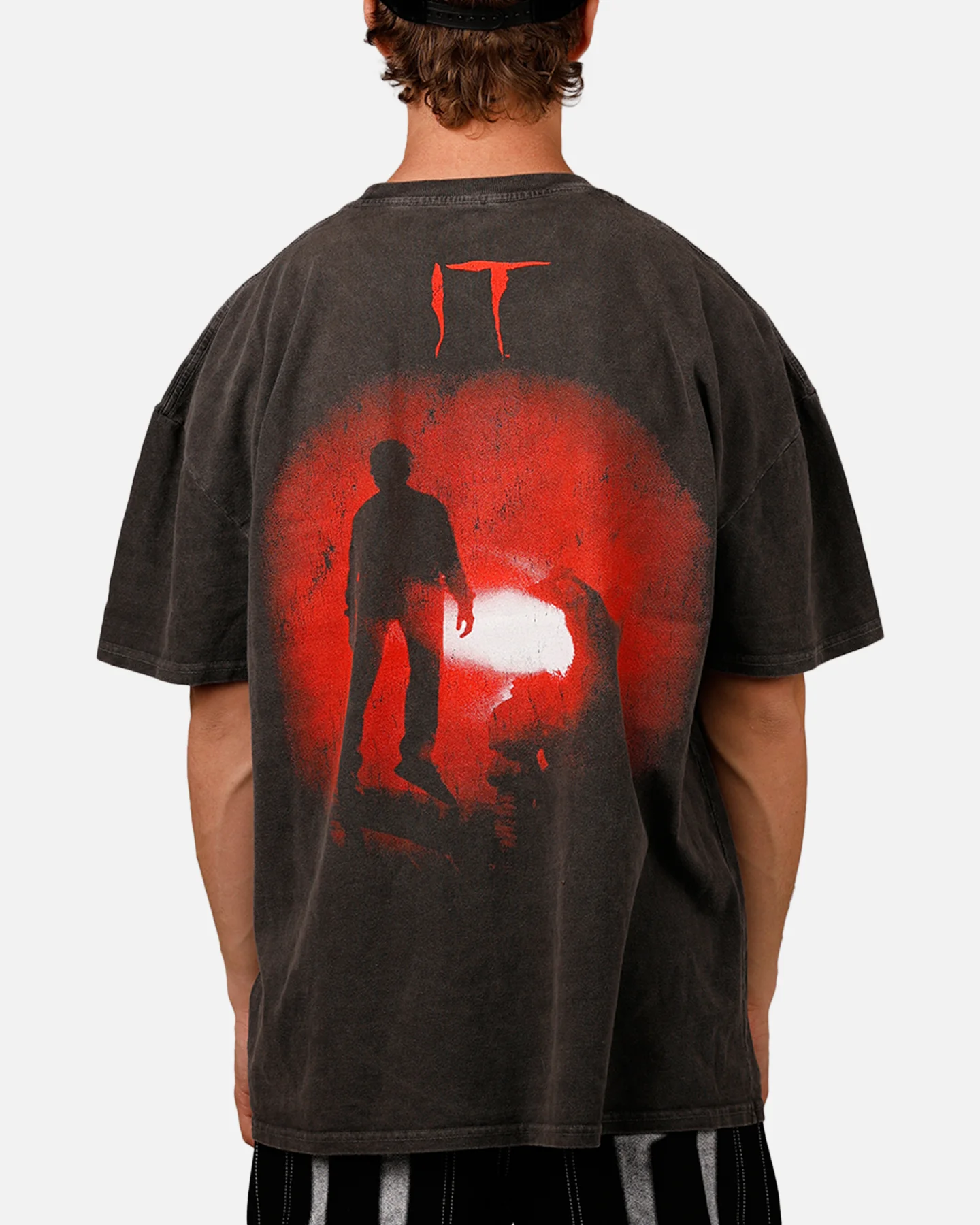American Thrift X IT 'Horror Classics' The Dead Lights Heavy T-Shirt Black Wash - Image 2