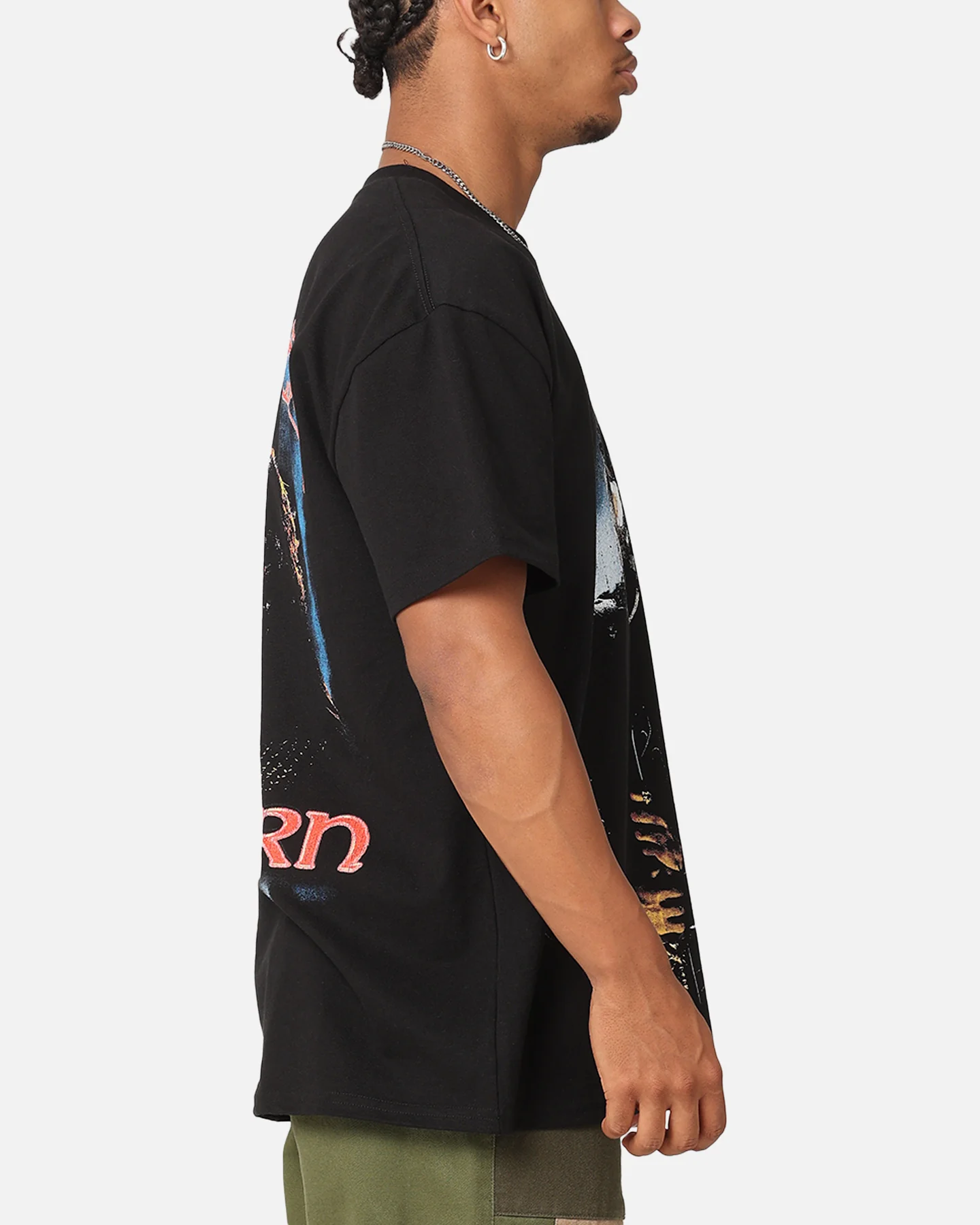 American Thrift X The Lord Of The Ring Aragorn Heavy T-Shirt Black - Image 5