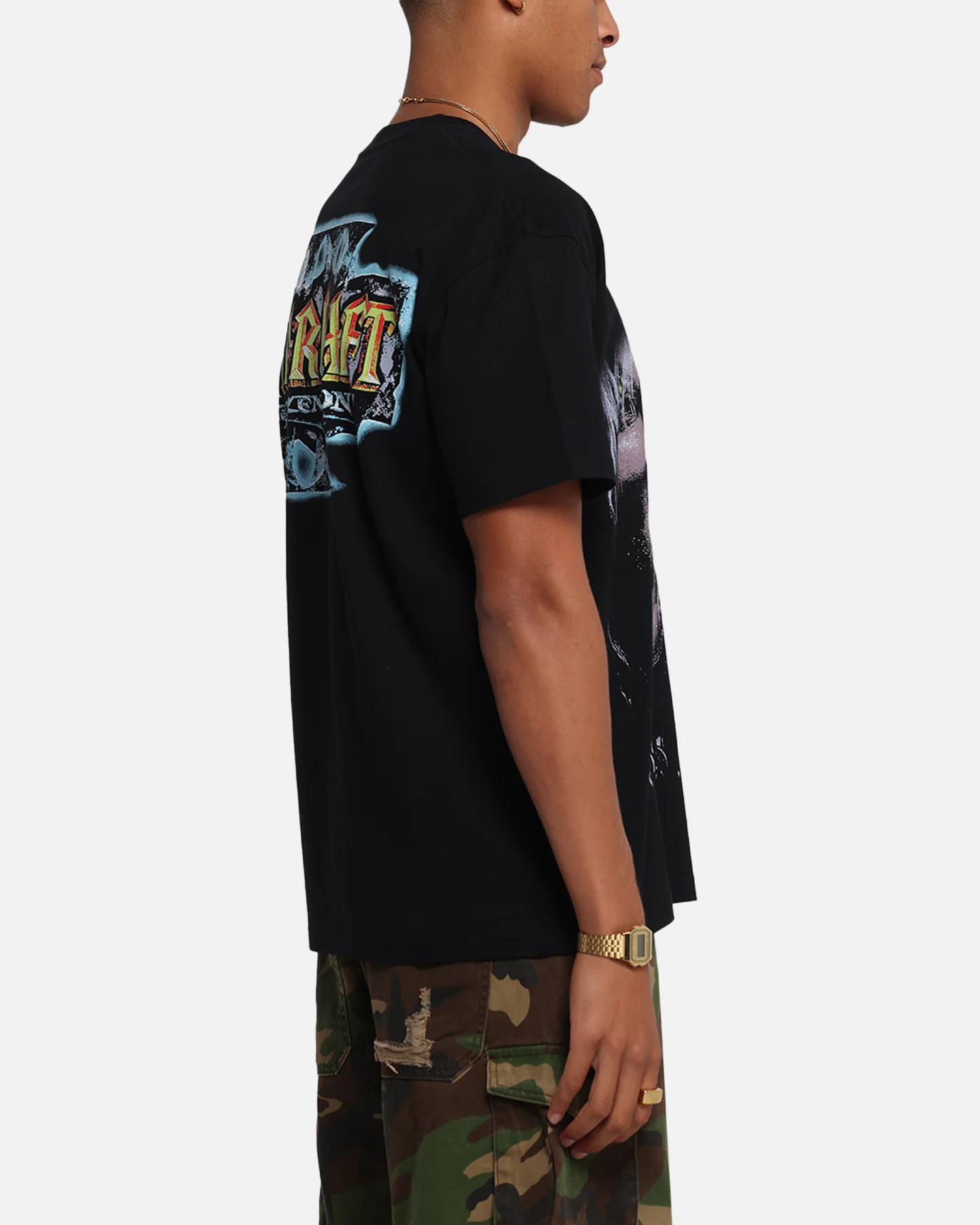 American Thrift X Warcraft III: The Frozen Throne Heavy T-Shirt Black - Image 5