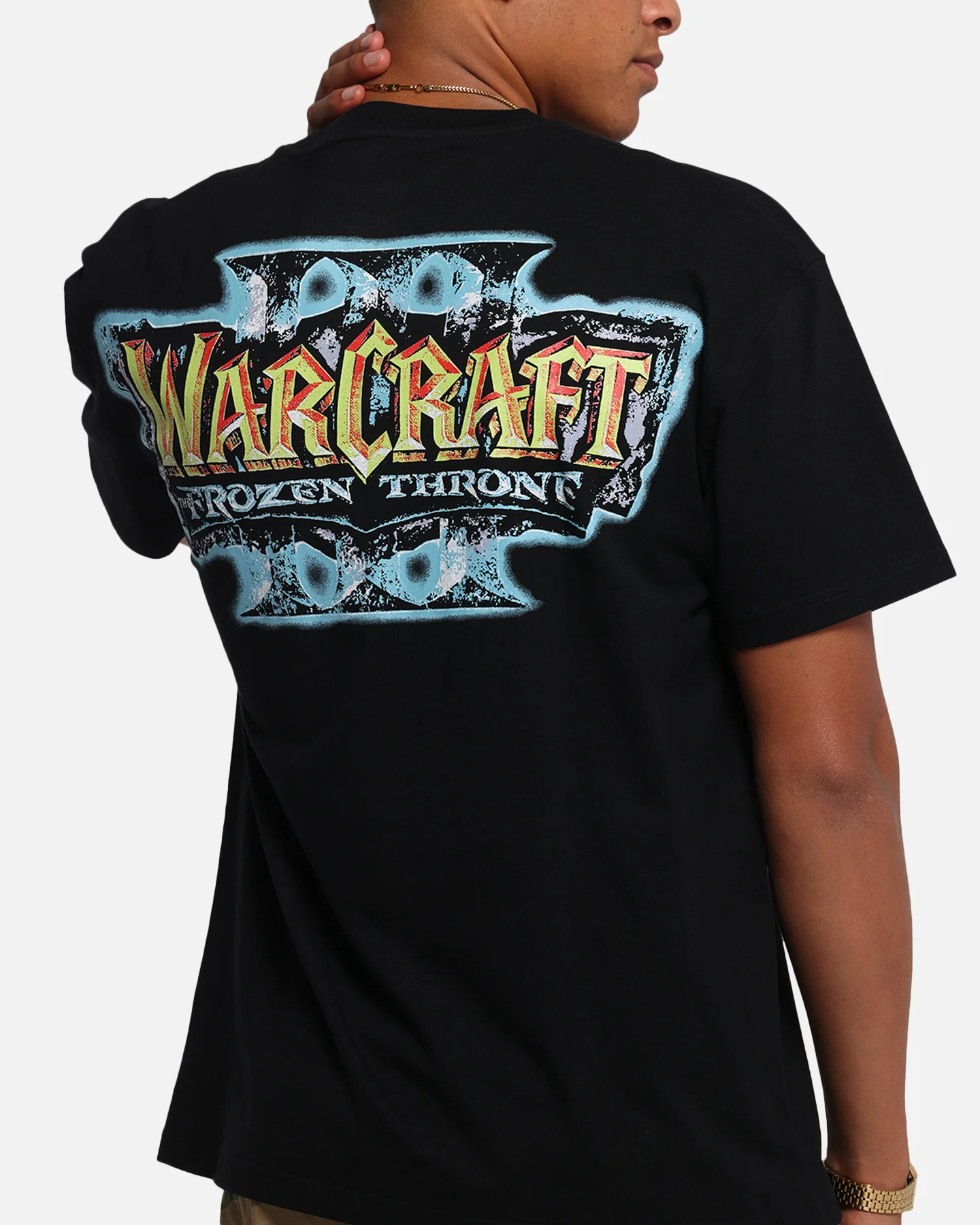 American Thrift X Warcraft III: The Frozen Throne Heavy T-Shirt Black - Image 7