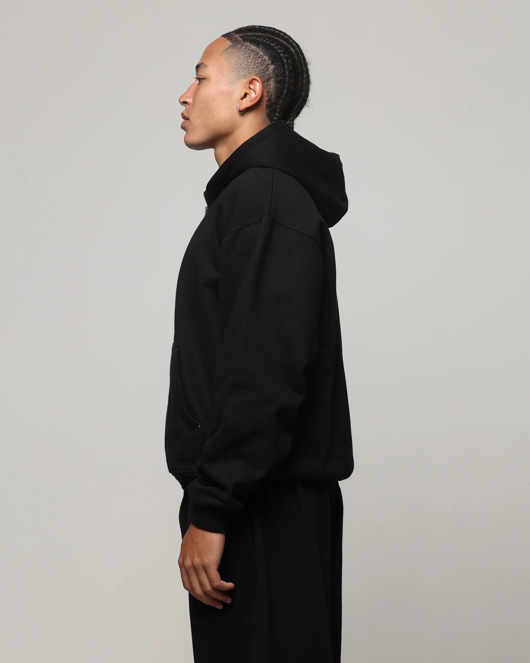 American Thrift Zip Hoodie Black - Image 7
