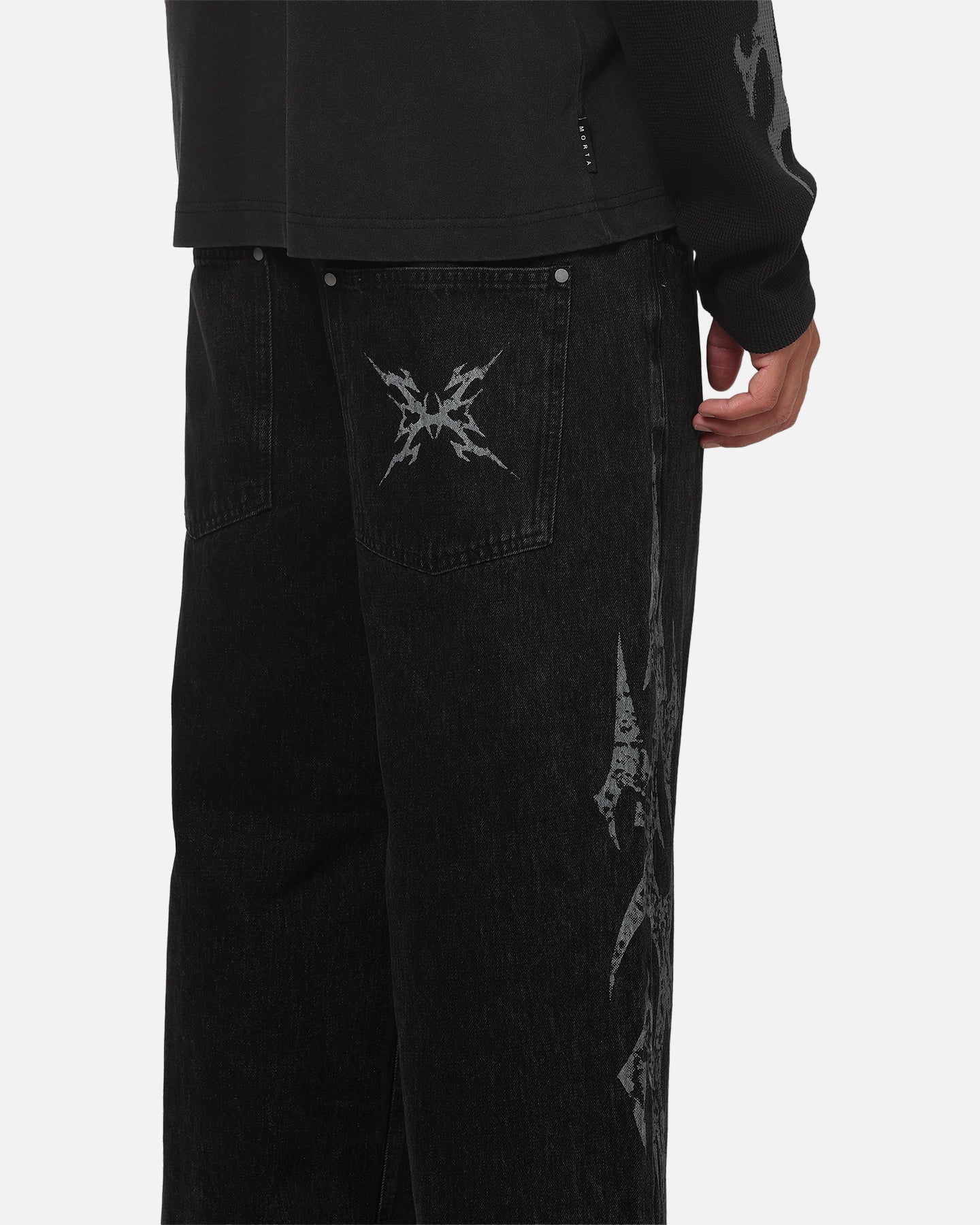 Saint Morta Amplus Tribal Jeans Black Shadow V2 - Image 4