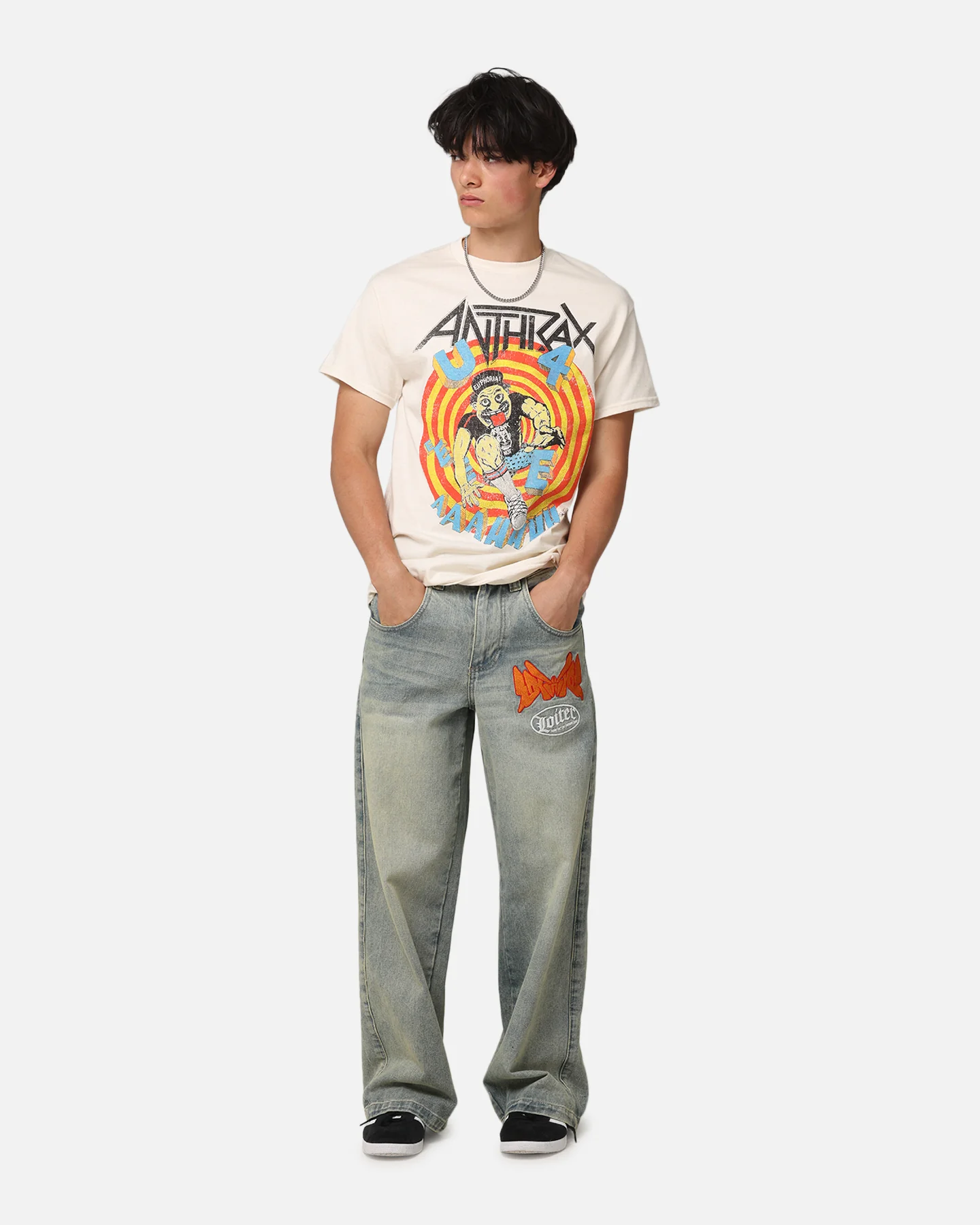 Anthrax U3EEEAAHH T-Shirt Natural - Image 2